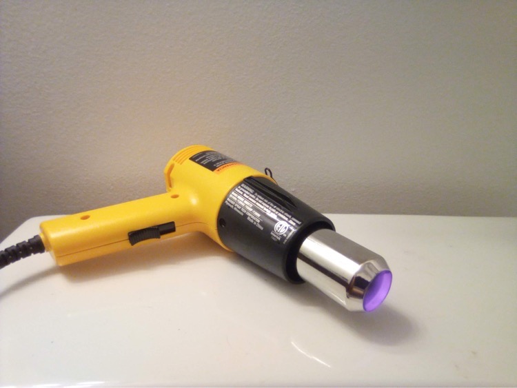 Wagner Spraytech HT1000 Dual-Temperature Heat Gun, low 750°F, high 1000°F customer photo 2