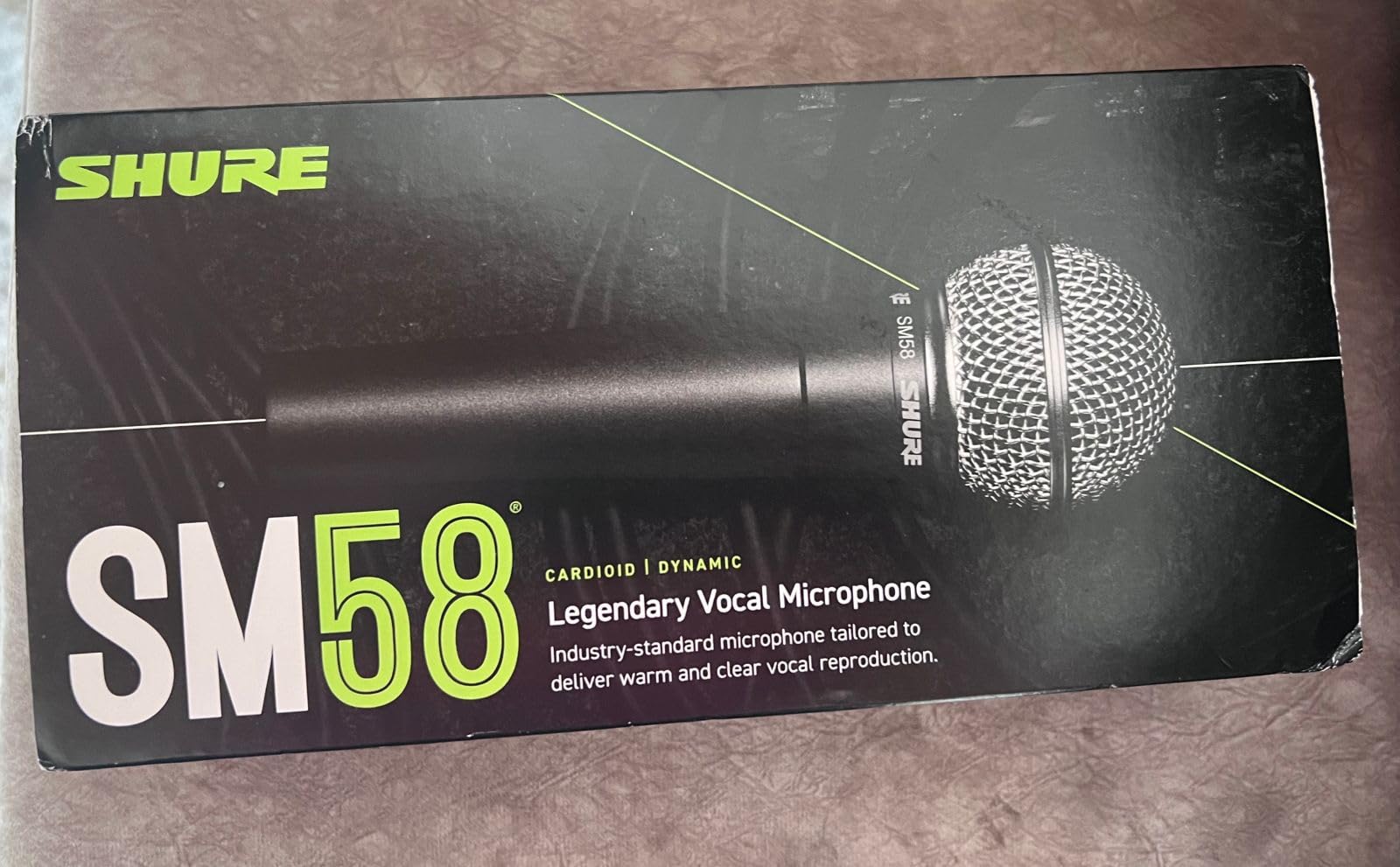 Shure SM58 Pro XLR Dynamic Vocal Microphone customer photo 2