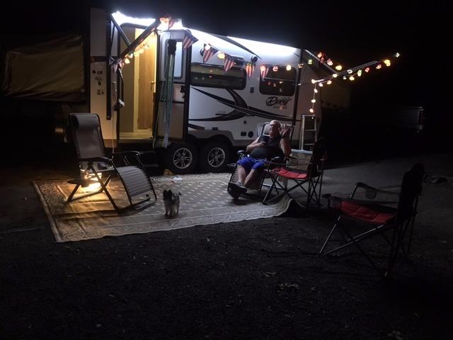Camco Retro Travel Trailer Party Lights - Features an 8' Strand with (10) Travel Trailer Lights - Camping String Lights - Perfect for RV Awnings and Campsite Décor (42655) customer photo 1