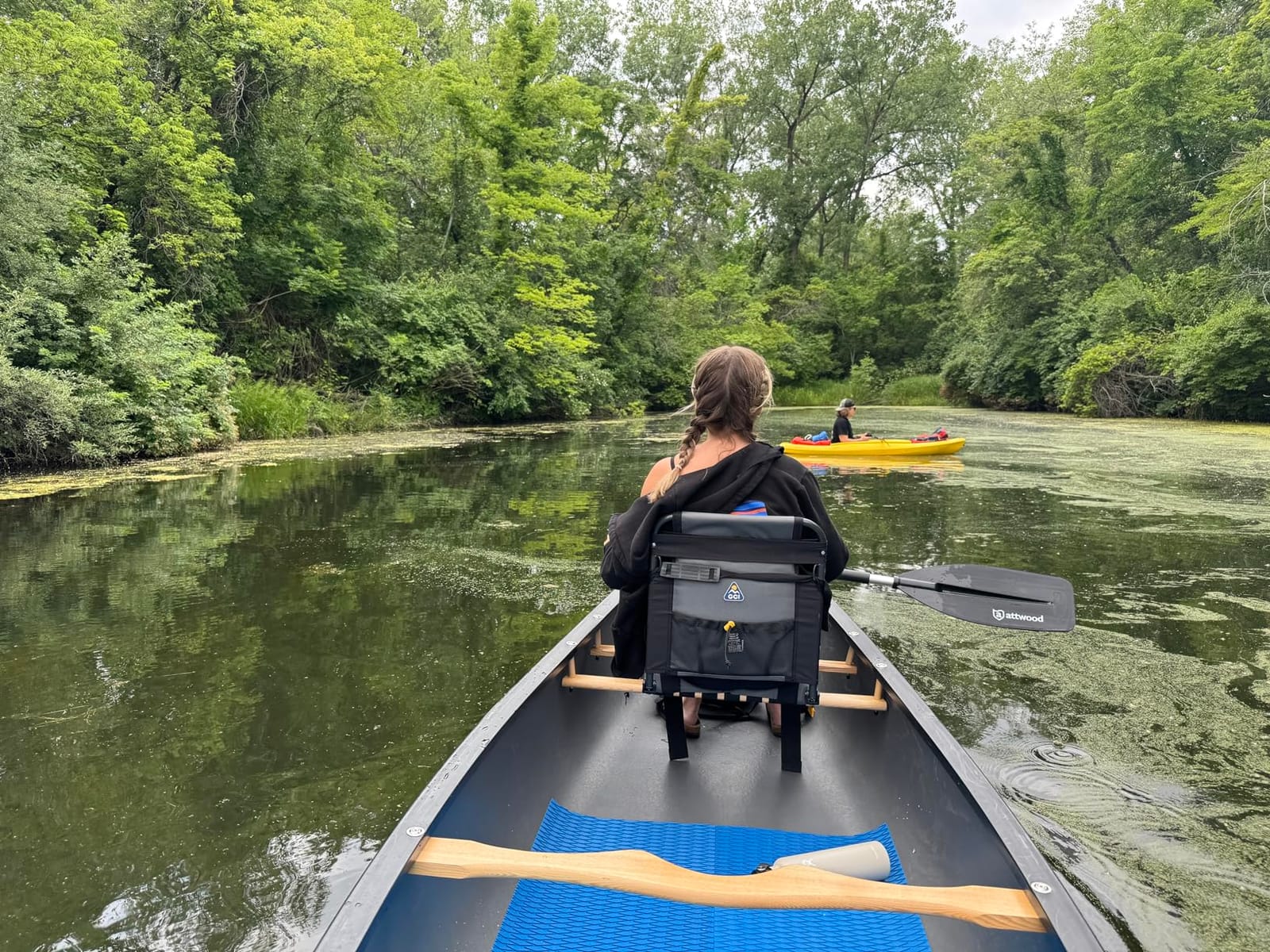 GCI Outdoor SitBacker Adjustable Canoe Seat with Back Support customer photo 1