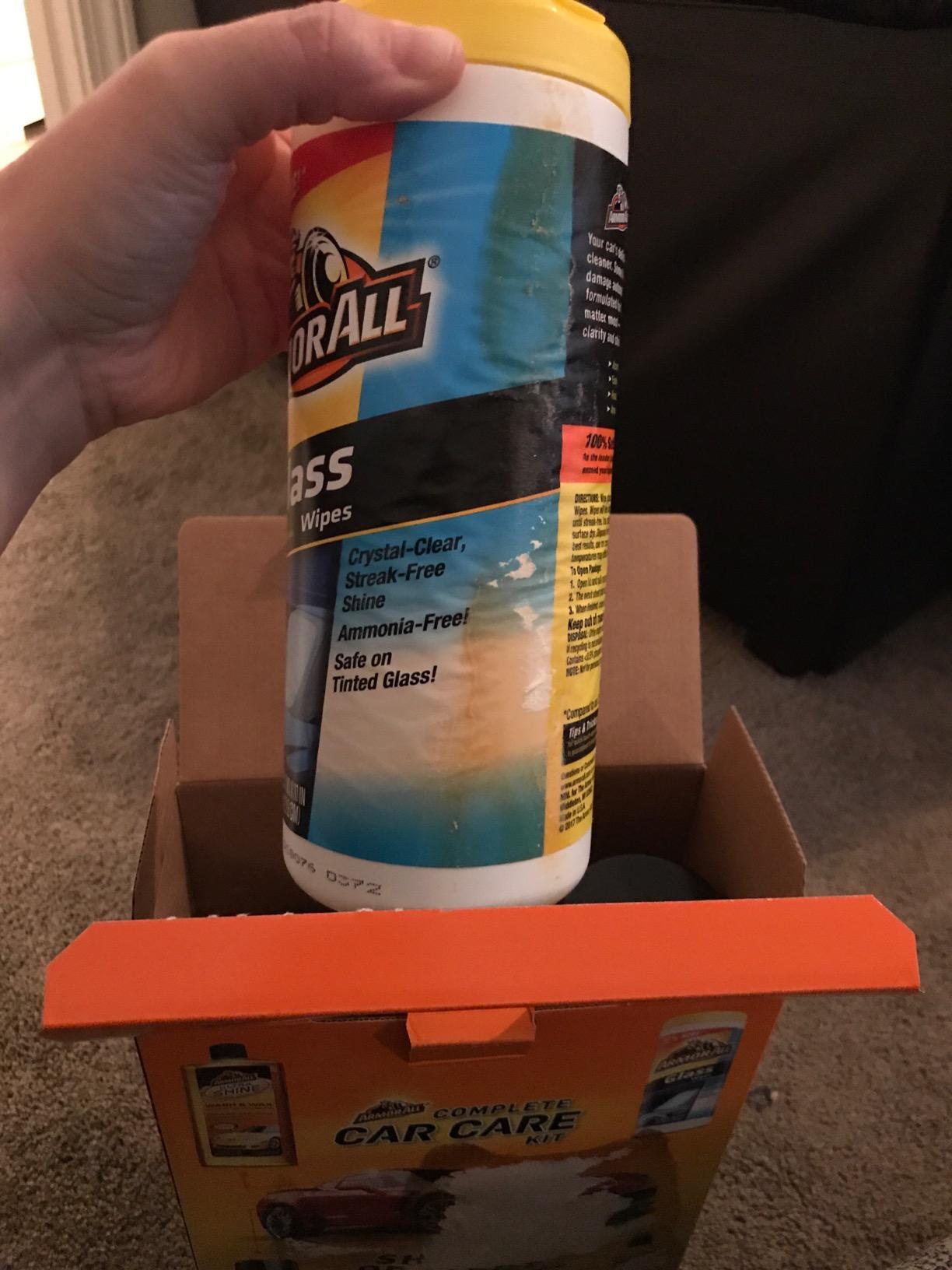 Armor All Car Cleaning Kit, Glass Wipes, Protectant, Wash & Wax, Tire Foam customer photo 1