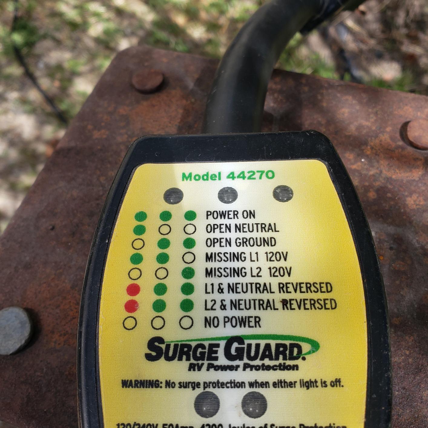 Southwire Surge Guard 44270 Entry Level Portable Surge Protector - 50 Amp customer photo 1