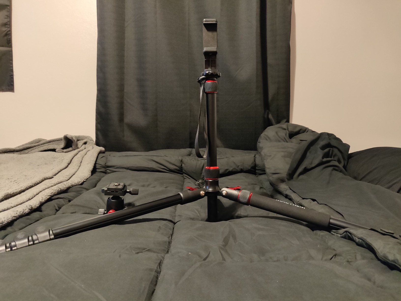 MACTREM 90in 2-in-1 Camera Tripod Monopod Aluminum Heavy Duty Travel Tripod customer photo 1