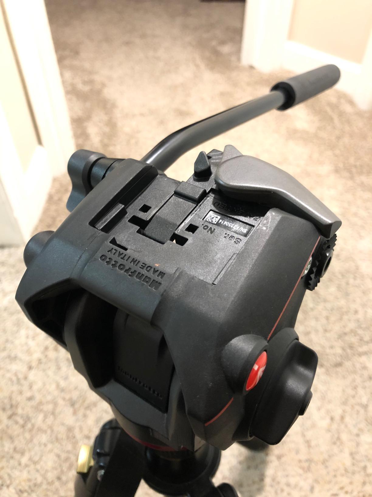 Manfrotto XPRO Fluid Head with Fluidity Selector (MHXPRO-2W) customer photo 2