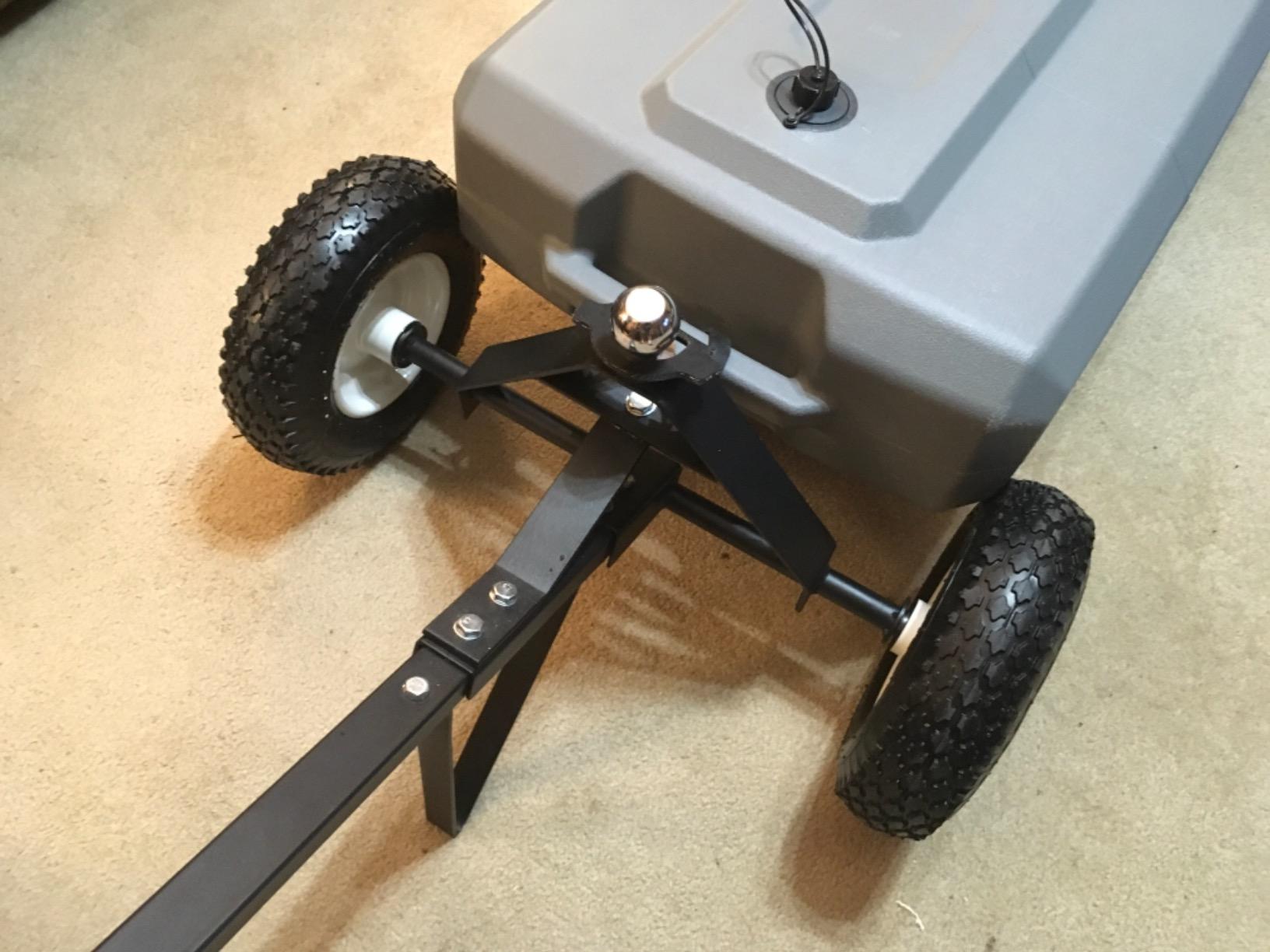 Thetford RV Portable Waste Tote Tank - 2 Wheels - 35 Gallon -Thetford 40503 customer photo 1