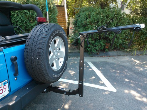 Allen Sports Deluxe 4-Bike Hitch Mount Rack (2-Inch Receiver) , Black customer photo 2