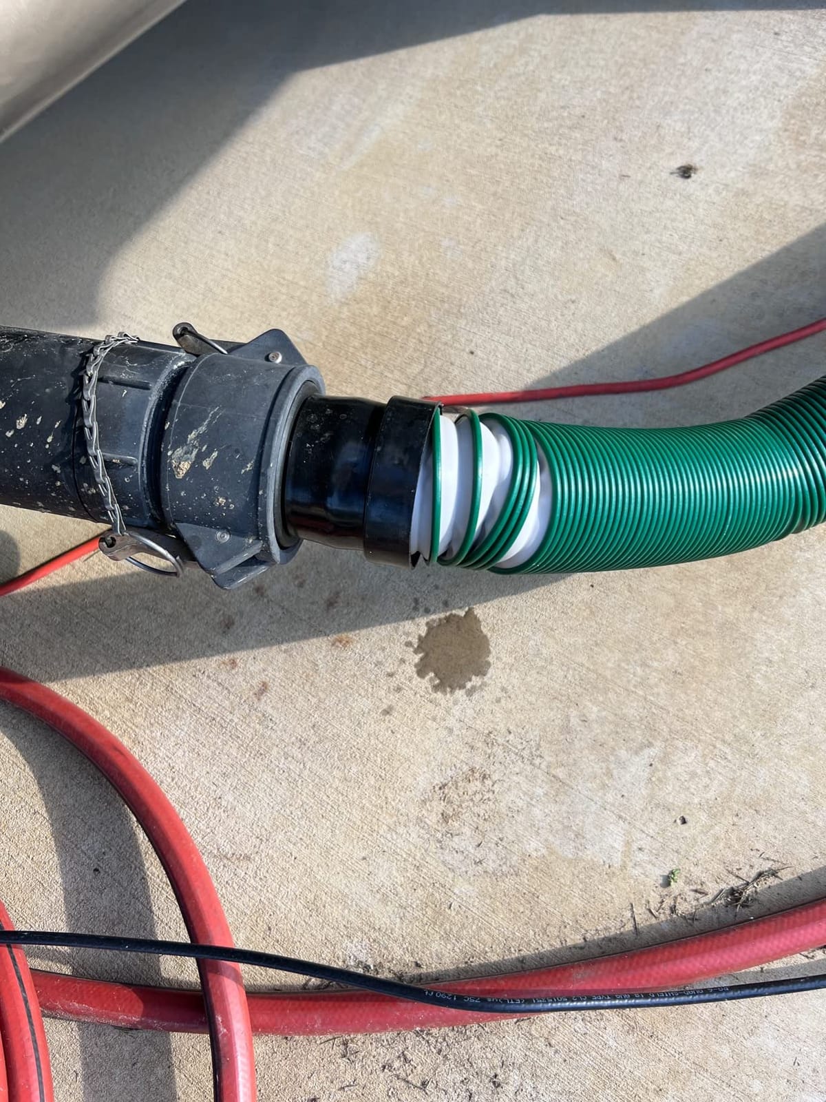 Lippert 359724 Waste Master 20’ Extended RV Sewer Hose Management System , Green customer photo 2