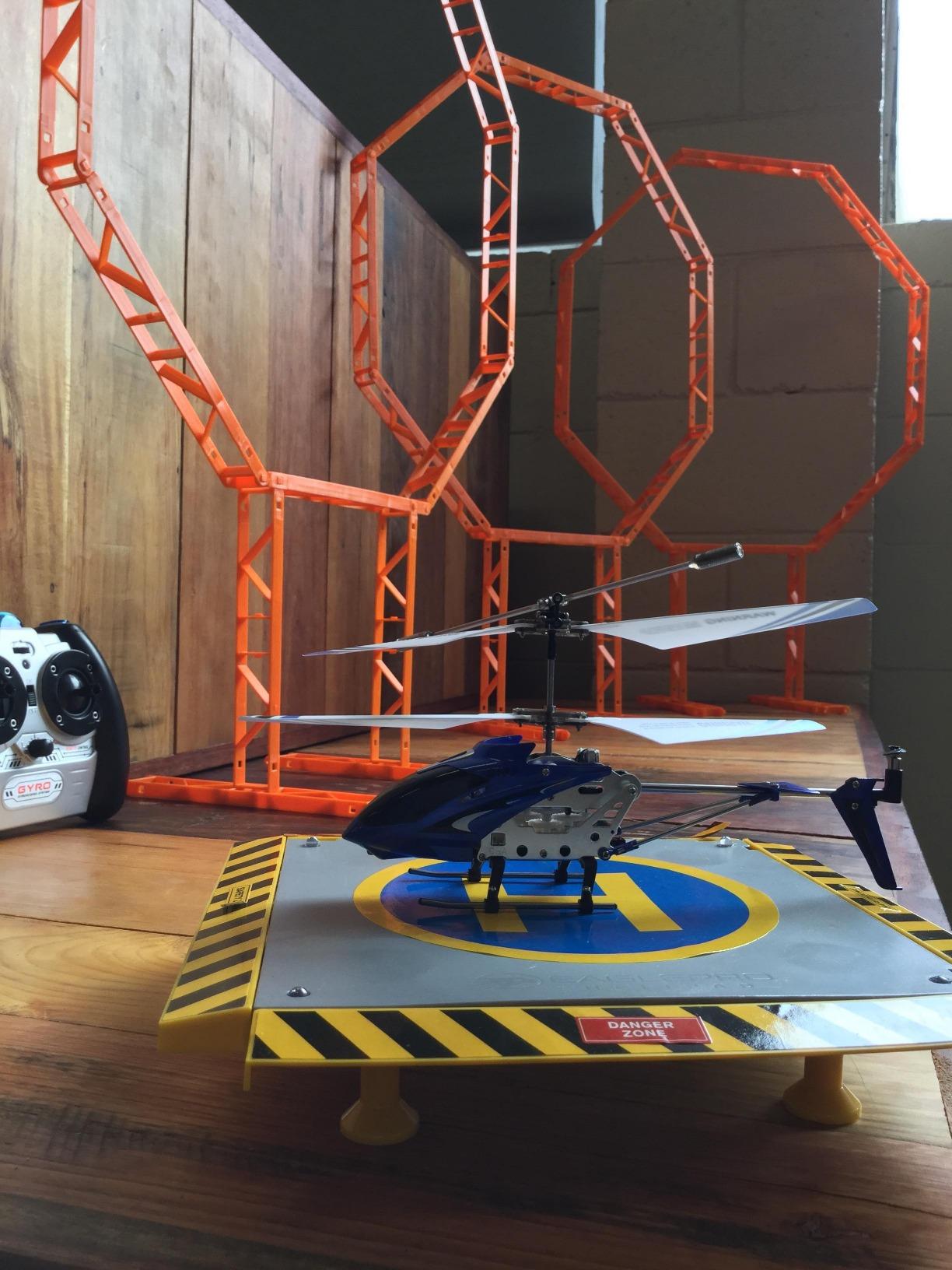 Cheerwing S107/S107G Phantom 3CH 3.5 Channel Mini RC Helicopter with Gyro Blue customer photo 2