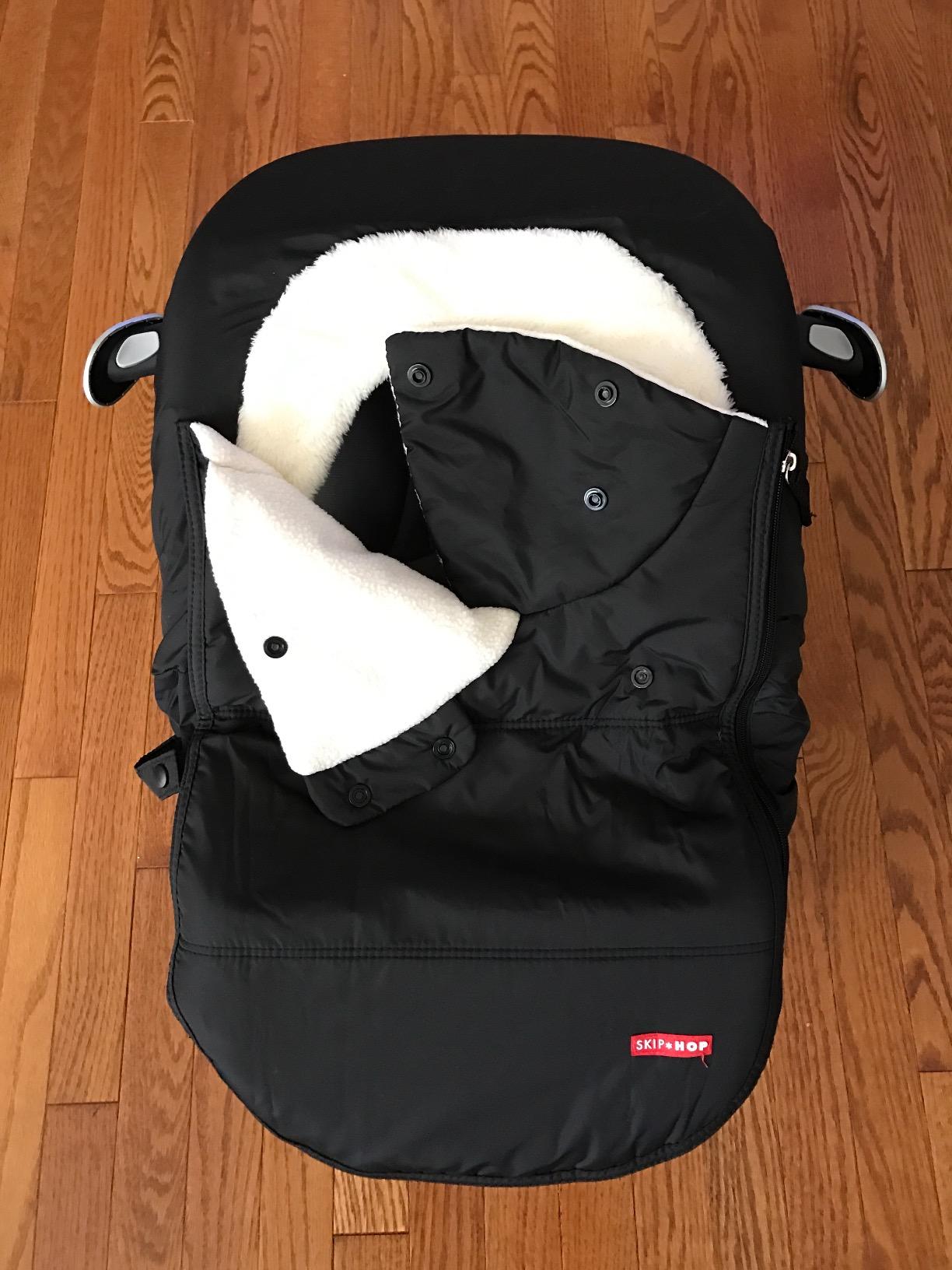Skip Hop Winter Car Seat Cover, Stroll & Go, Black customer photo 1