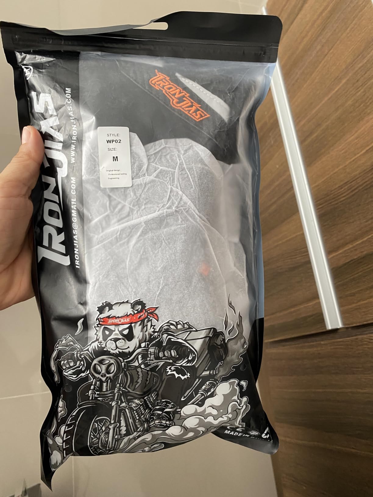 IRON JIA'S Winter Motorcycle Gloves for Men and Women, CE Level 1 KP customer photo 2