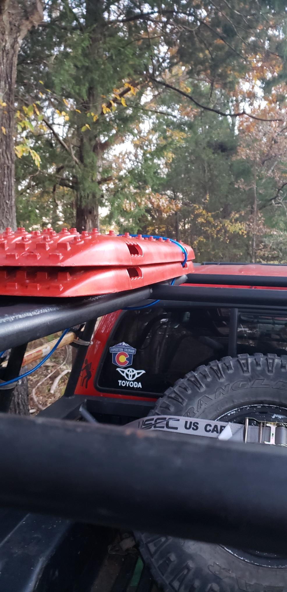 X-BULL New Recovery Traction Tracks Sand Mud Snow Track Tire Ladder 4WD (Red,3gen) customer photo 1