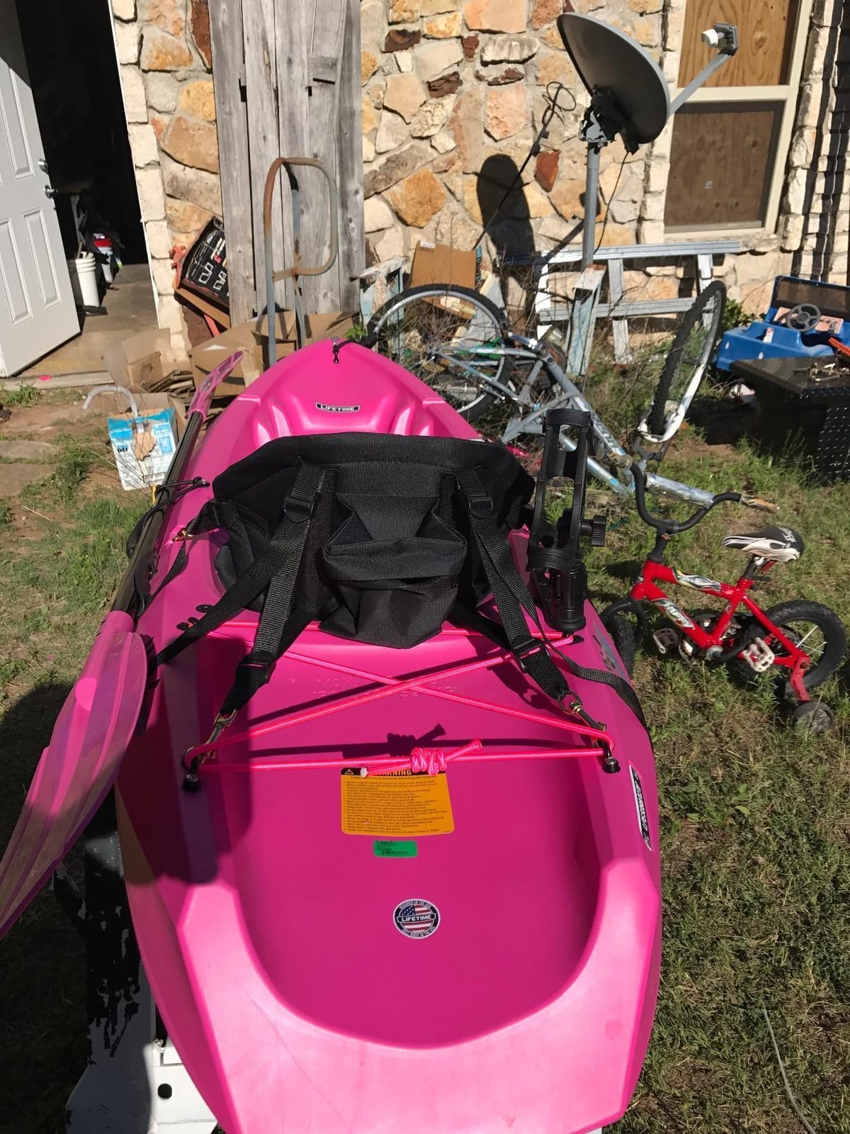 BKC Brooklyn UH-KS222 Padded Nylon Kayak Seat customer photo 2