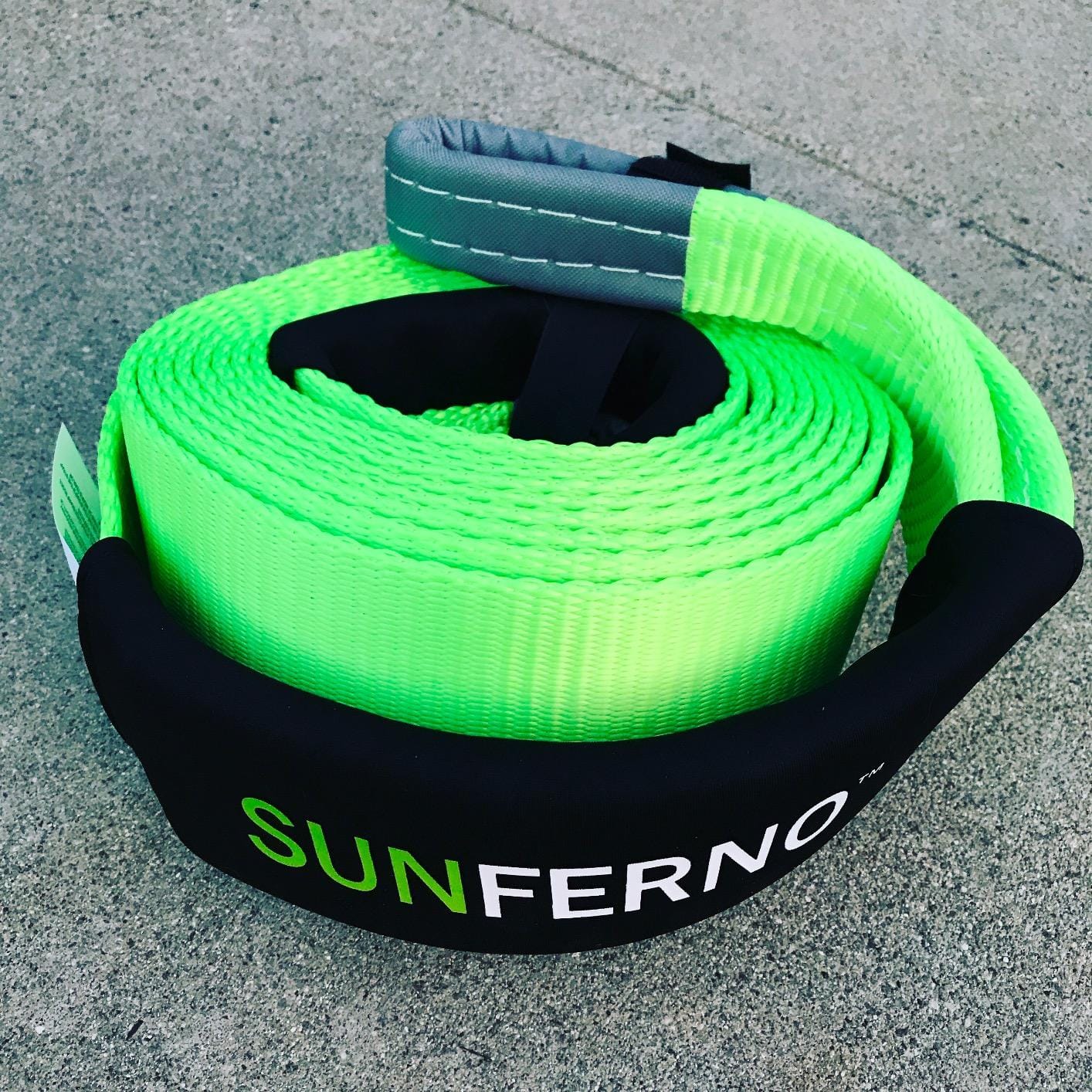 Tow Rope and Recovery Strap, 35000 Lb Heavy Duty Off Road Winch 3x20 Ft customer photo 2