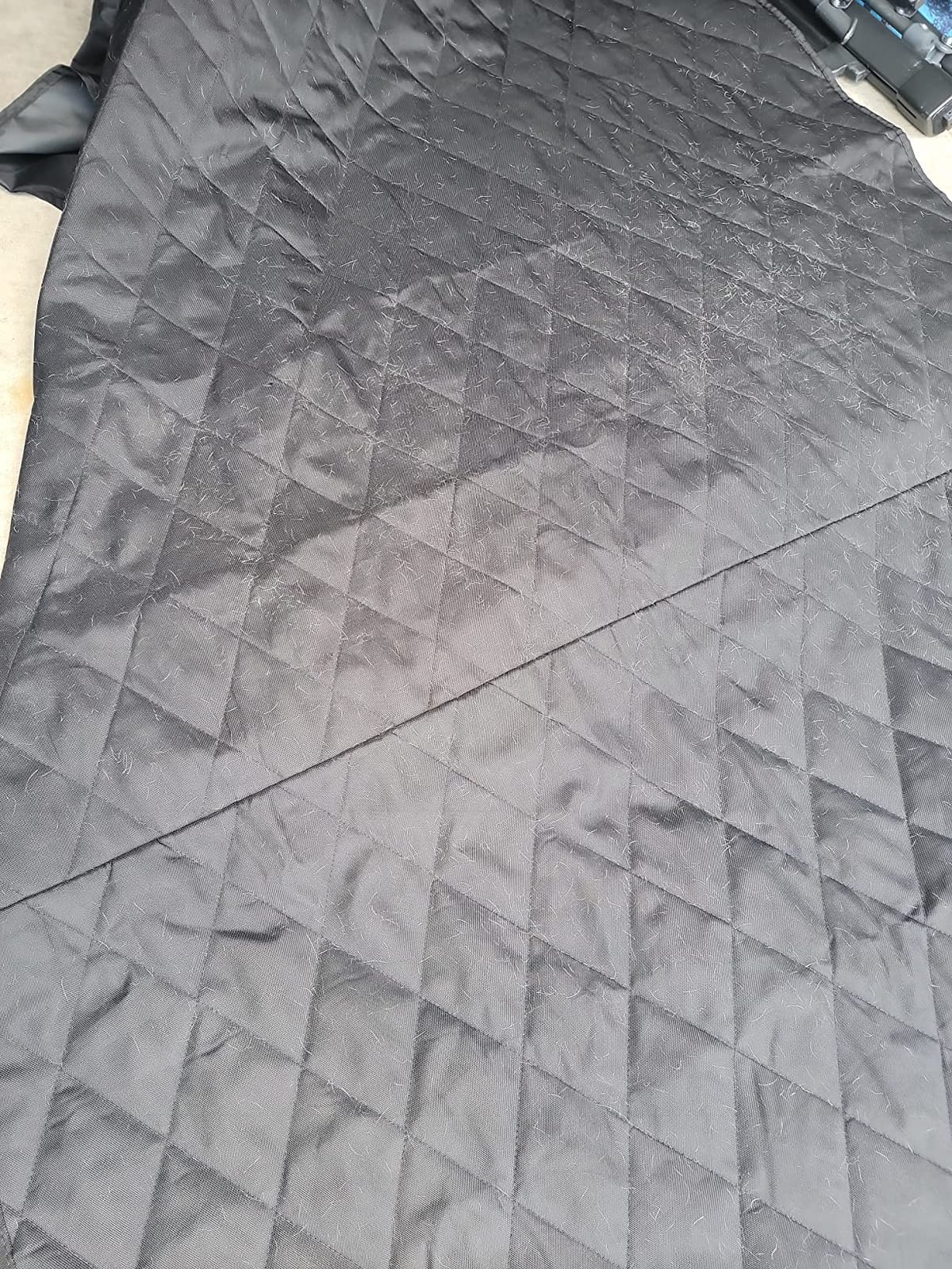 SUV cargo liner for dogs, Dog Car Seat Cover For Back Seat, Nonslip trunk mat, Waterproof Car Seat Protector for Dogs, Durable cargo cover with Bumper Flap, Dog Accessories, Easy to Install & Clean customer photo 1