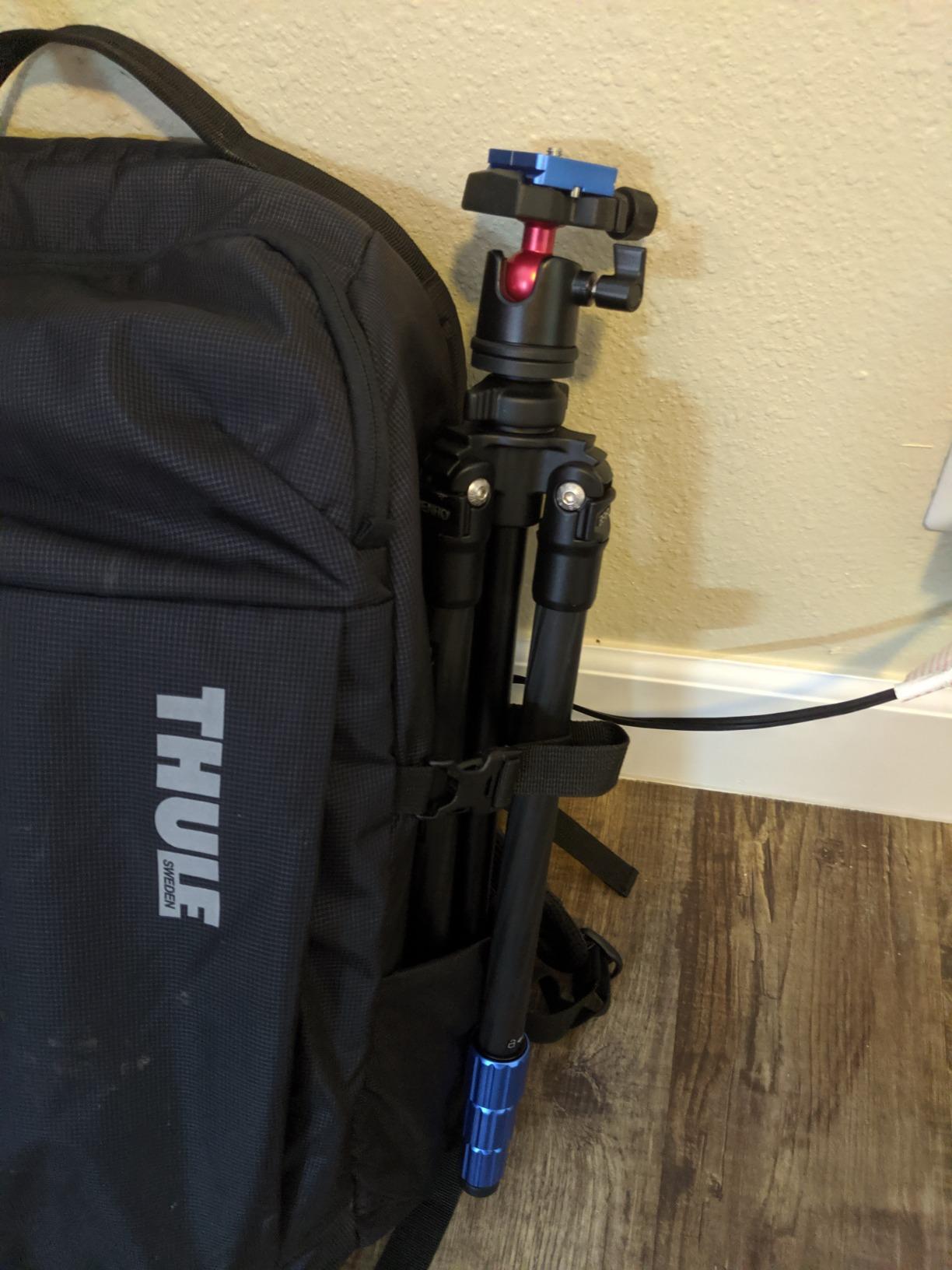 Benro Slim Tripod Kit with Ball Head, Carbon Fiber, 4 Sections, Twist Lock Legs, 57.6