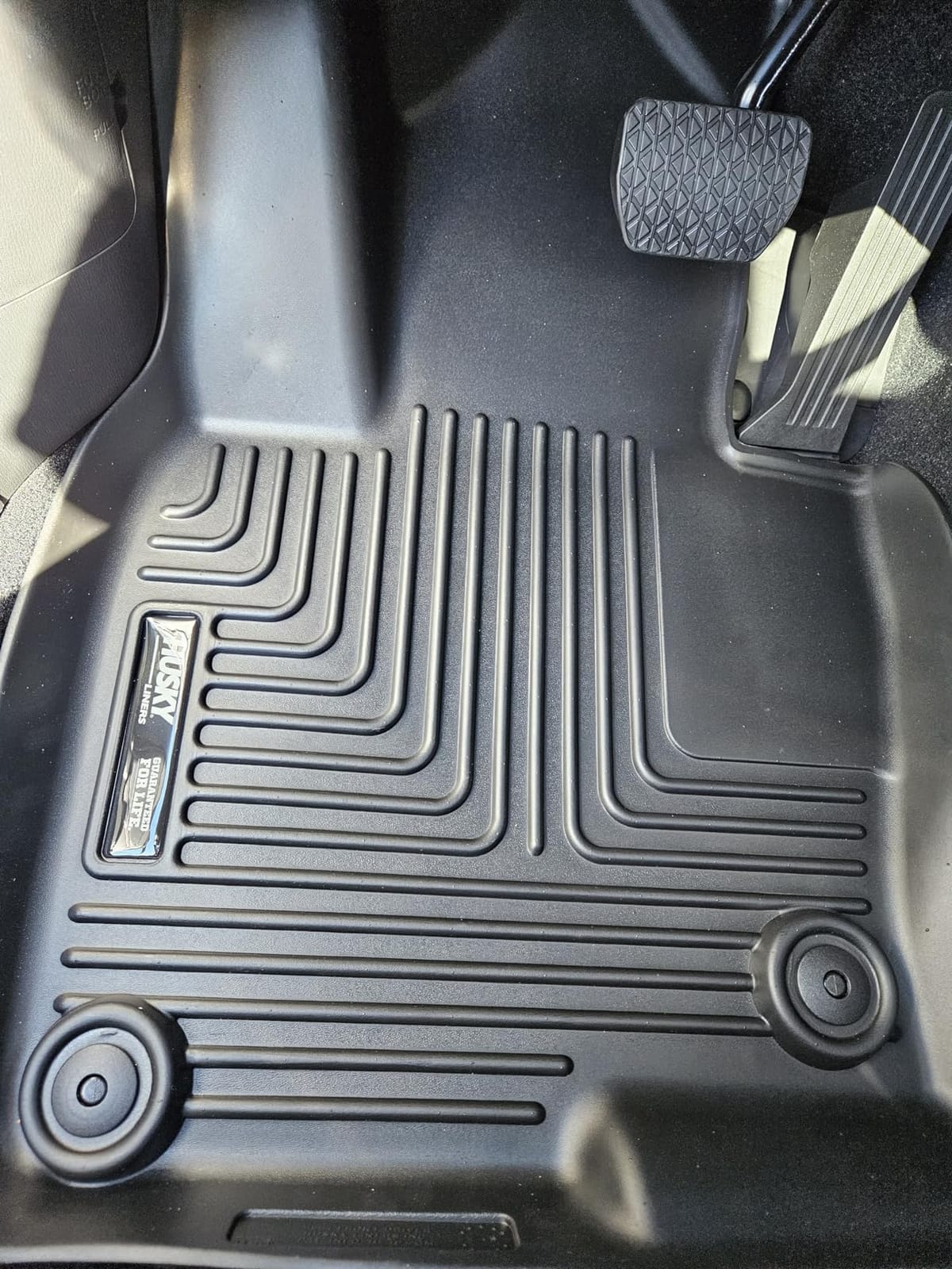 Husky Liners Weatherbeater Floor Mats | Fits 2017 - 2025 Mazda CX-5 | Front & 2nd Row, 3-pc Black - 95641 customer photo 2