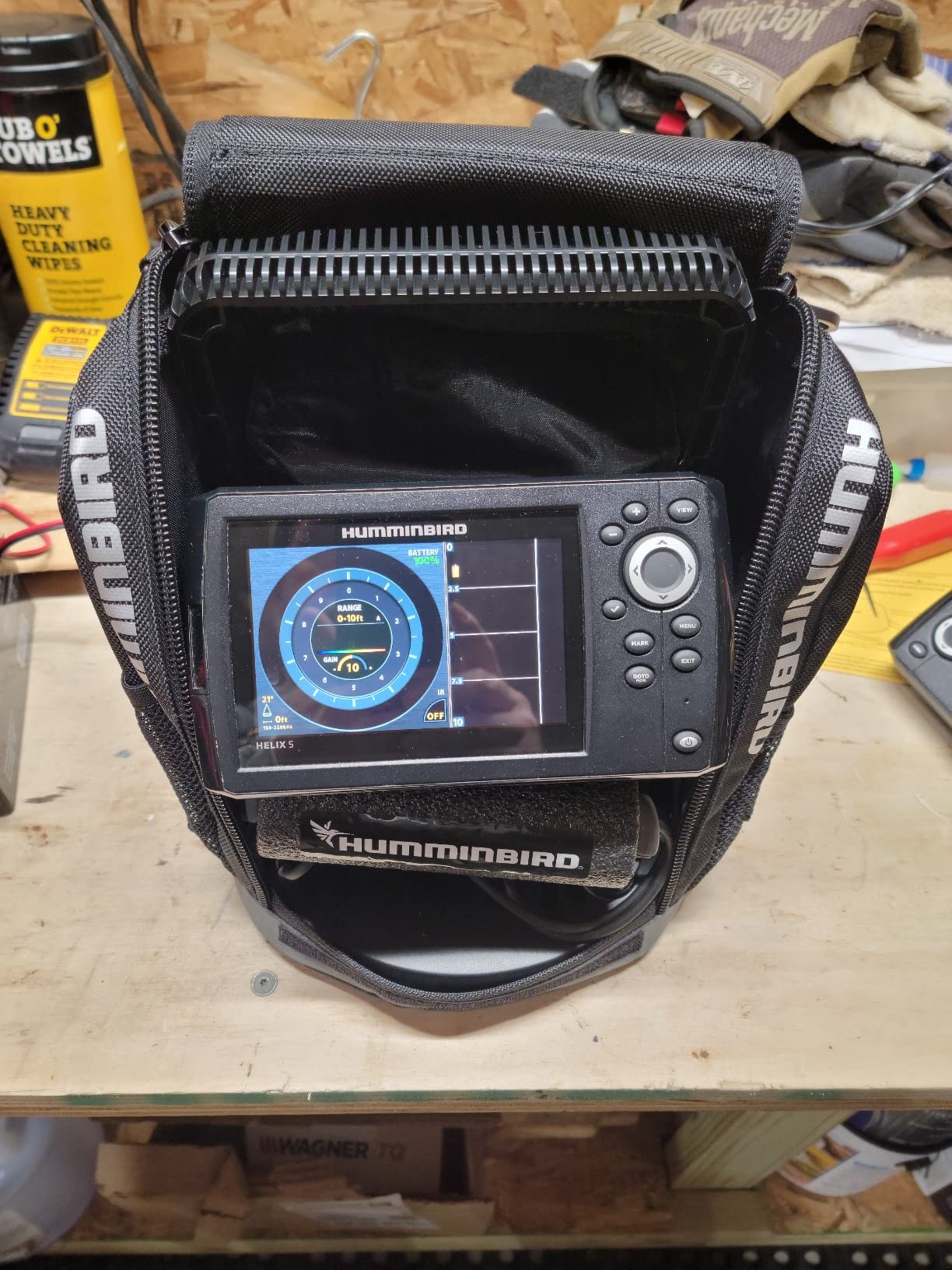 HUMMINBIRD ICE PTC UNB PORTABLE KIT F/ NON CHIRP customer photo 2