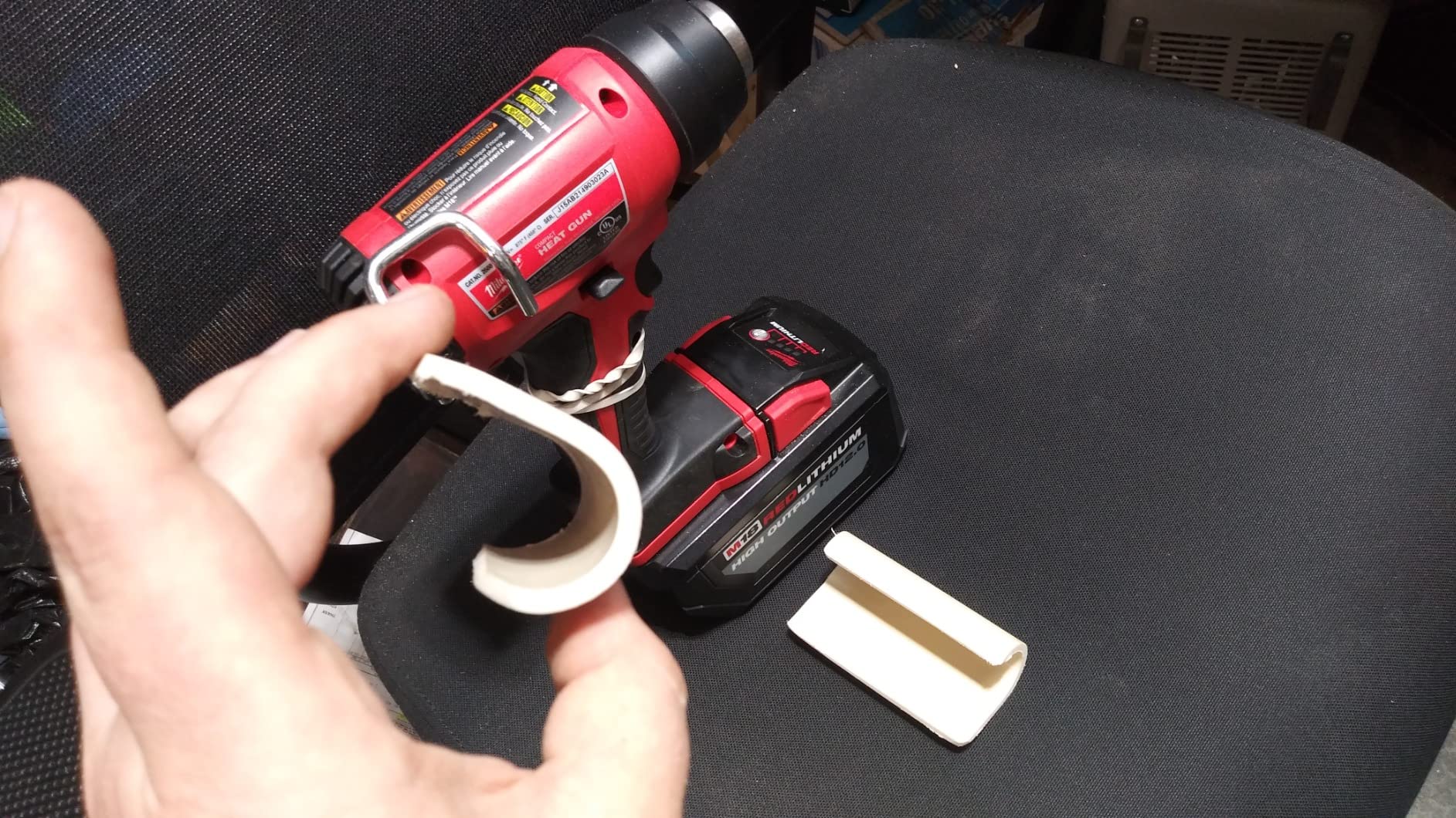 Milwaukee Electric Tool 2688-20 Cordless Heat Gun, Red customer photo 1