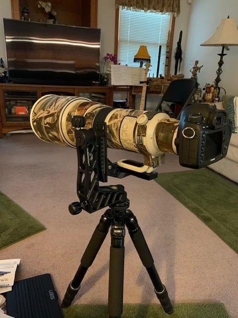 GKJr. Katana Junior Telephoto Lens Gimbal Head for Telephoto Lenses Wildlife Sports Photography customer photo 1