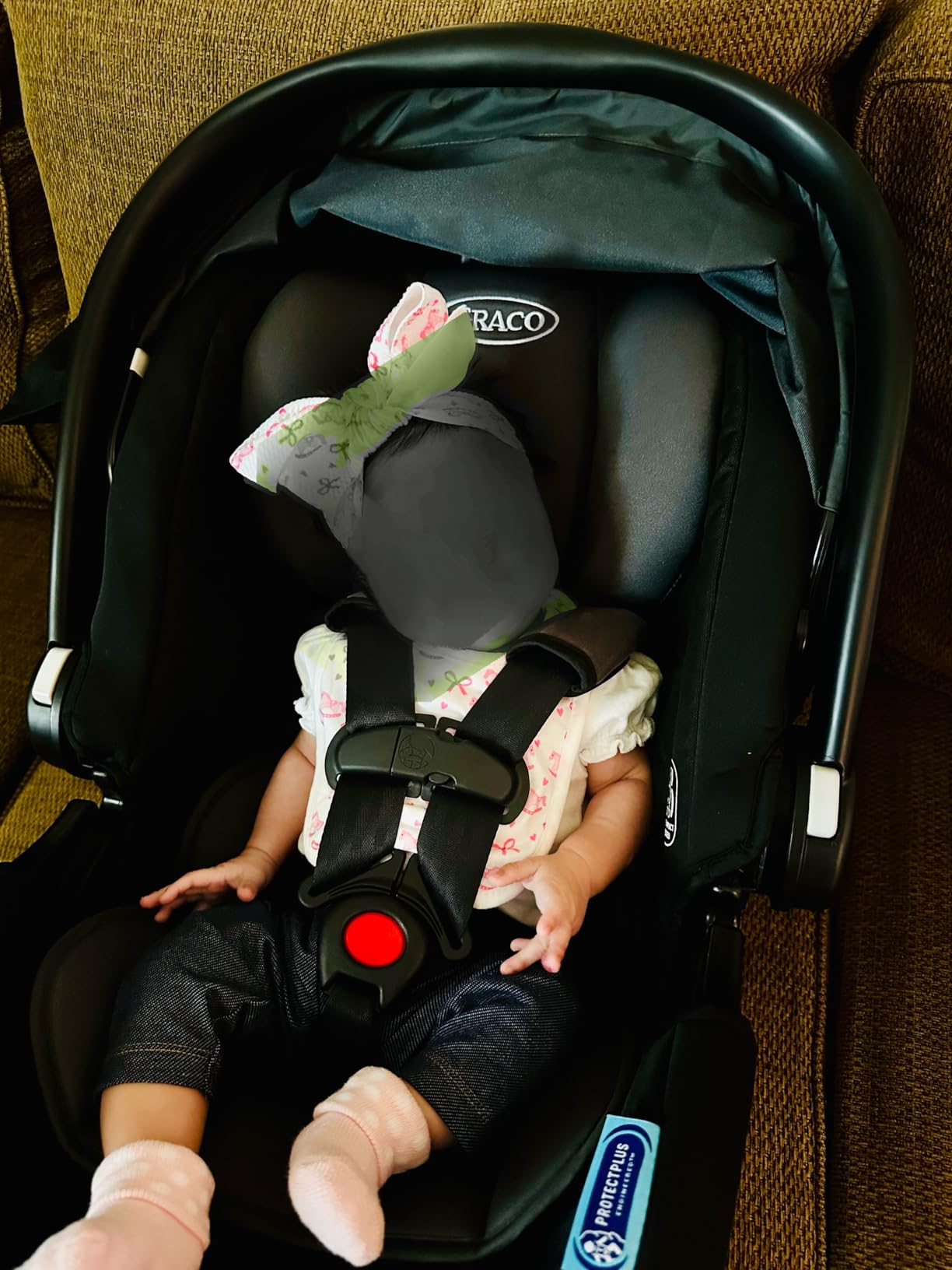 Graco SnugRide SnugLock LX Infant Car Seat, Rear Facing Baby Car Seat featuring TrueShield Technology, Baby Registry Must Have, Great Gift for New Parents customer photo 1