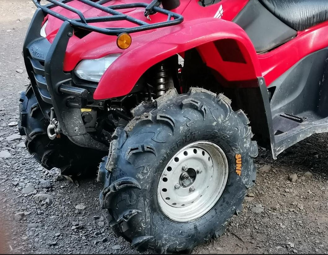 Set of 4 SunF Warrior AT Mud & Trail 27x9-12 Front & 27x11-12 Rear ATV UTV Off-Road Tires, 6 PR, Tubeless A048 customer photo 2