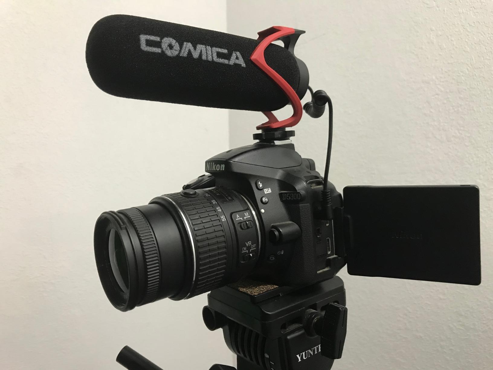 COMICA CVM-V30 LITE Video Microphone,Super-Cardioid Condenser On-Camera Shotgun Microphone for Canon Nikon Sony Panasonic DSLR Cameras,Mic for iPhone Android Smartphone with 3.5mm Jack(Black) customer photo 2