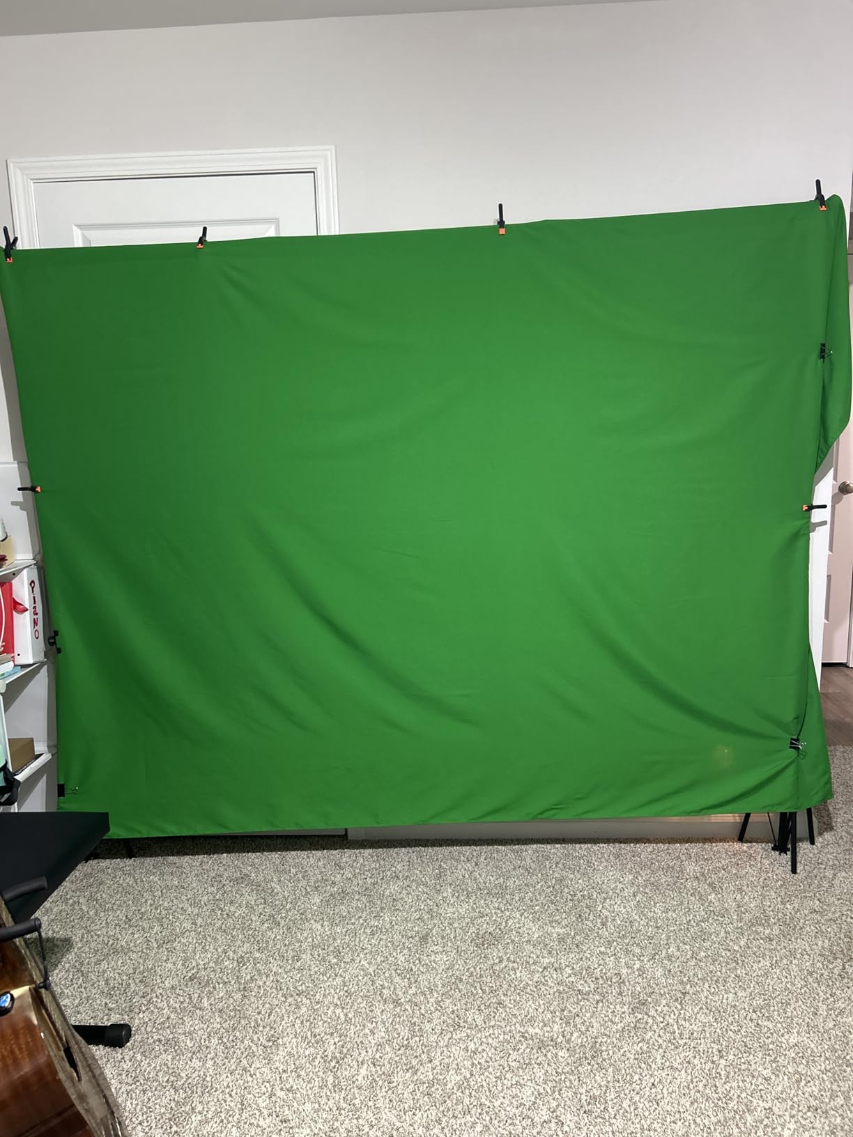 EMART 6x9Ft Green Screen Backdrop,Photography Greenscreen Background customer photo 1