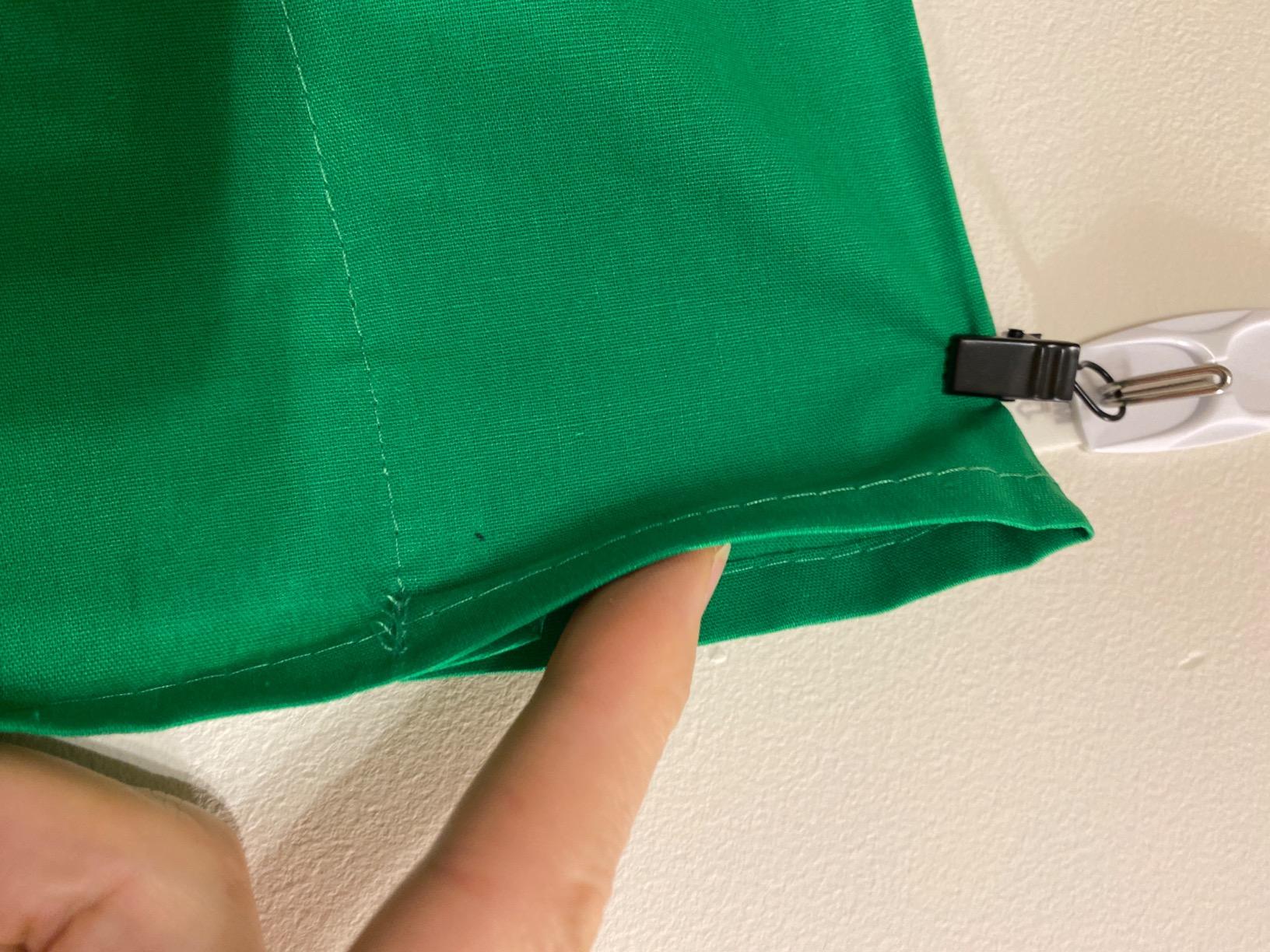 EMART 6x9Ft Green Screen Backdrop,Photography Greenscreen Background customer photo 2