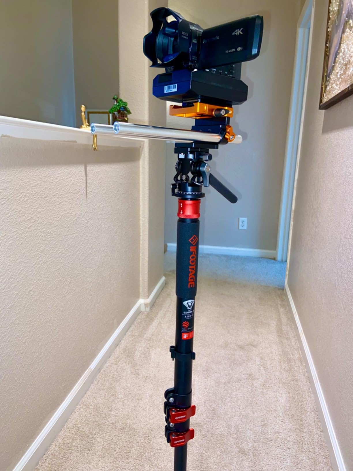IFOOTAGE Cobra 3 Monopod A180F Professional Camera Monopod 71