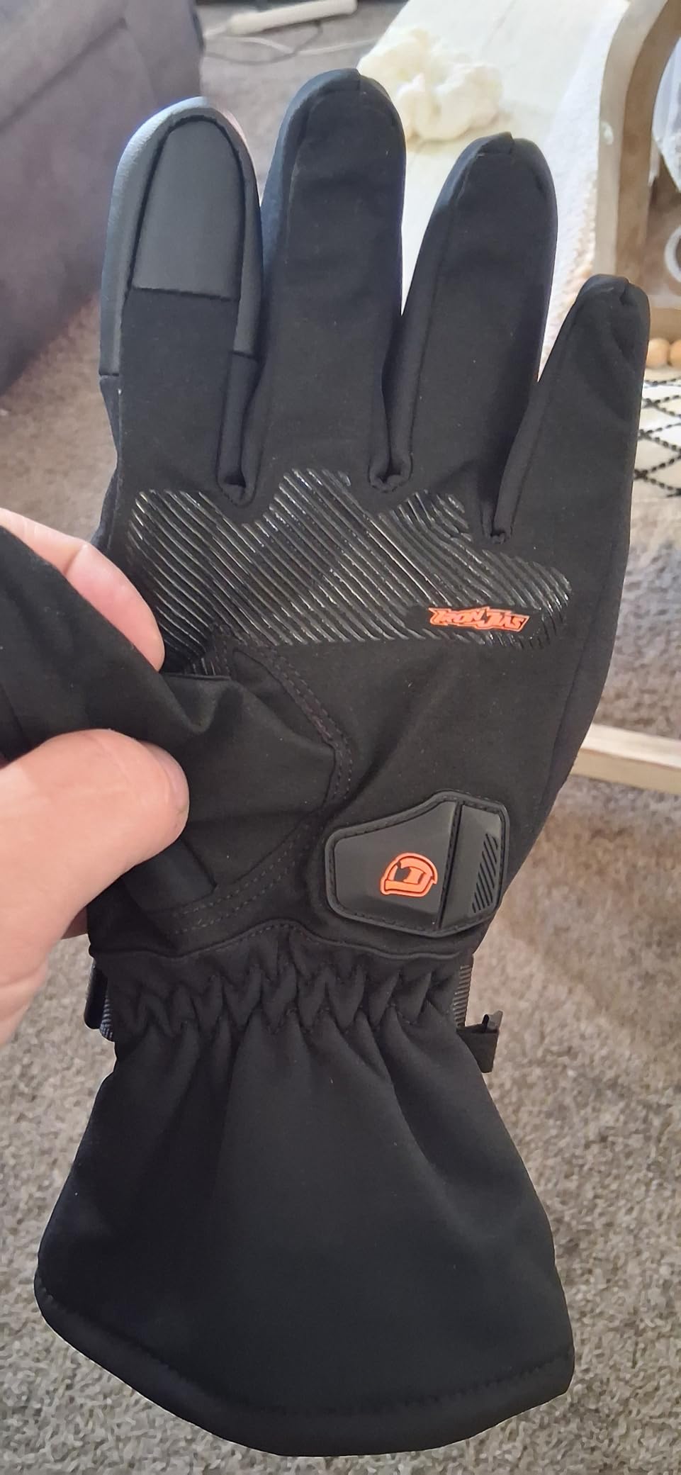 BORLENI Winter Motorcycle Gloves for Men Touchscreen CE Level 1 KP customer photo 1