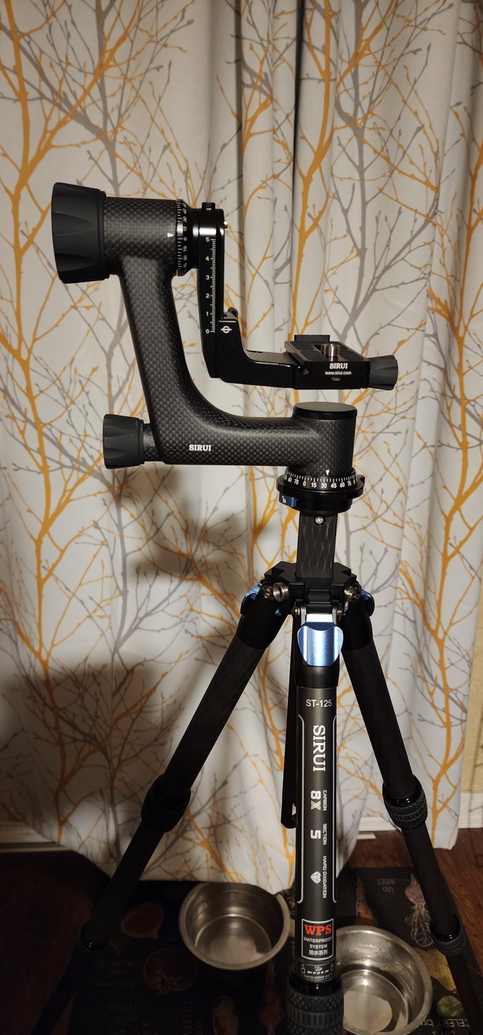 SIRUI PH-10 Gimbal Head, 360° Panoramic Tripod Head, 15kg, 600mm Telephoto customer photo 1