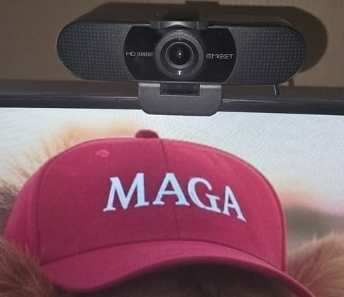 EMEET 1080P Webcam with Microphone, C960 Web Camera 2 Mics Streaming Webcam customer photo 2