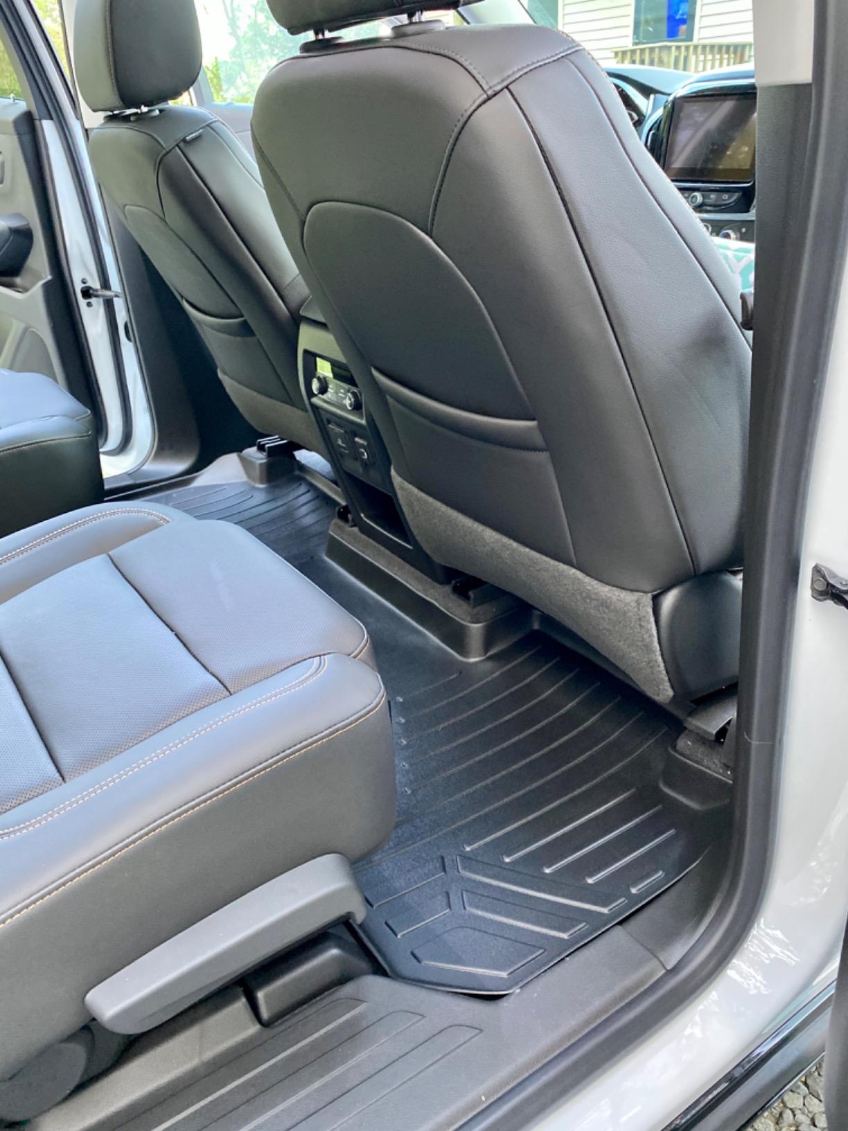 SMARTLINER Custom Fit Floor Mats 3 Row Liner Set Compatible with 2018-2023 Chevrolet Traverse customer photo 1