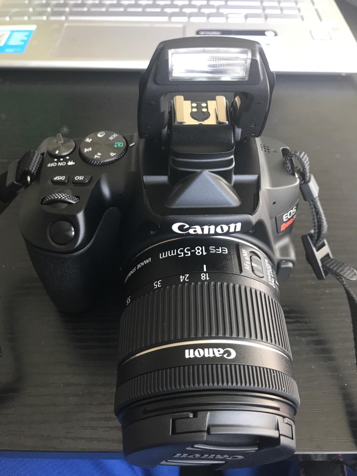 Canon EOS Rebel SL3 Digital SLR Camera with EF-S 18-55mm Lens kit, Built-in Wi-Fi, Dual Pixel CMOS AF and 3.0 Inch Vari-Angle Touch Screen, Black customer photo 1
