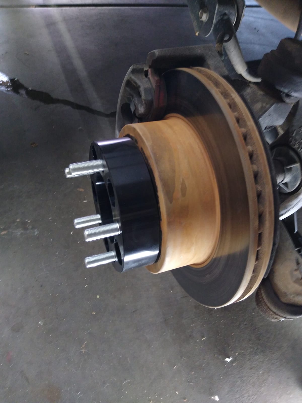 Richeer 1.5 inch 5x4.5 Wheel Spacers for TJ XJ YJ KJ KK ZJ Explorer Ranger customer photo 1