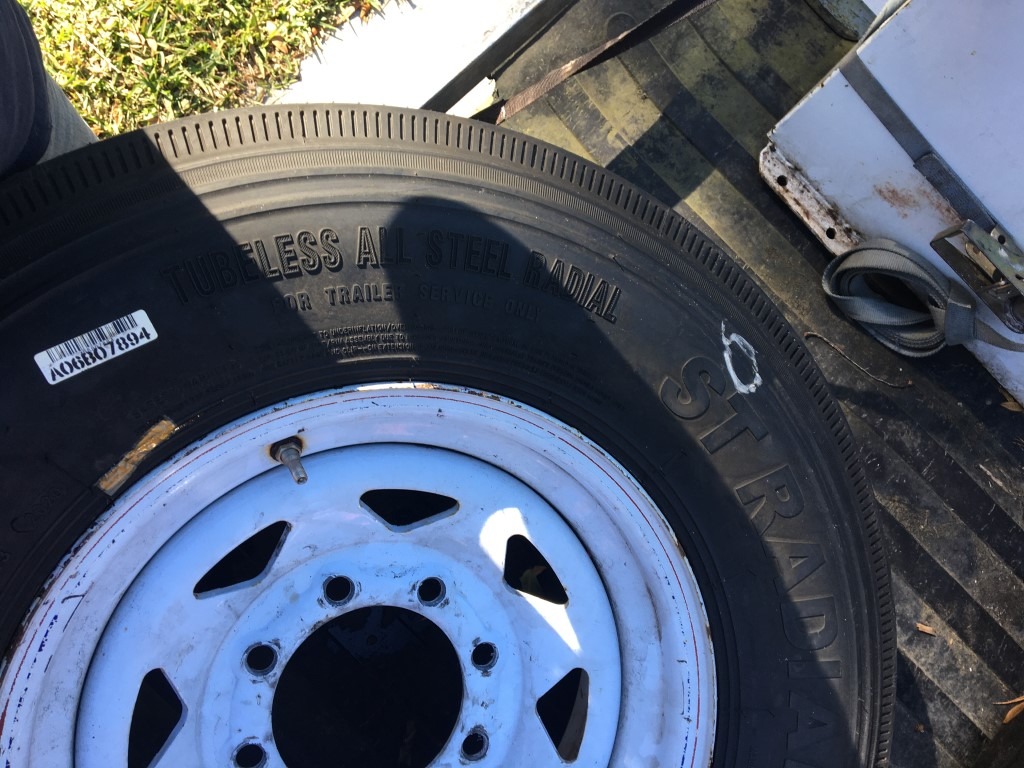 Transeagle ST Radial All Steel Heavy Duty Premium Trailer Radial Tire-ST235/80R16 235/80/16 235/80-16 129/125M Load Range G LRG 14-Ply BSW Black Side Wall customer photo 1
