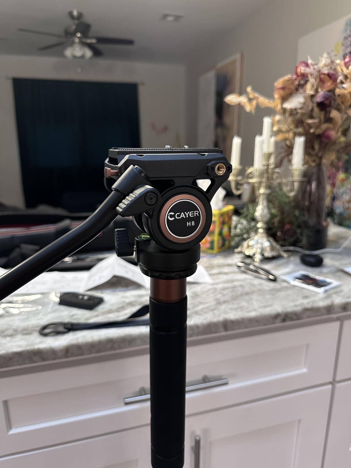 Cayer CF34 Carbon Fiber Monopod, 72