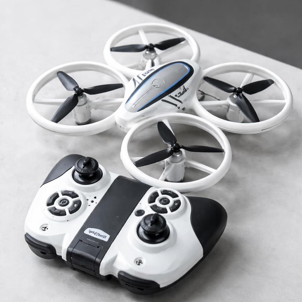 Q9s Drones for Kids,RC Drone with Altitude Hold and Headless Mode,Quadcopter with Blue&Green Light,Propeller Full Protect,2 Batteries and Remote Control,Easy to fly Kids Gifts Toys for Boys and Girls customer photo 2