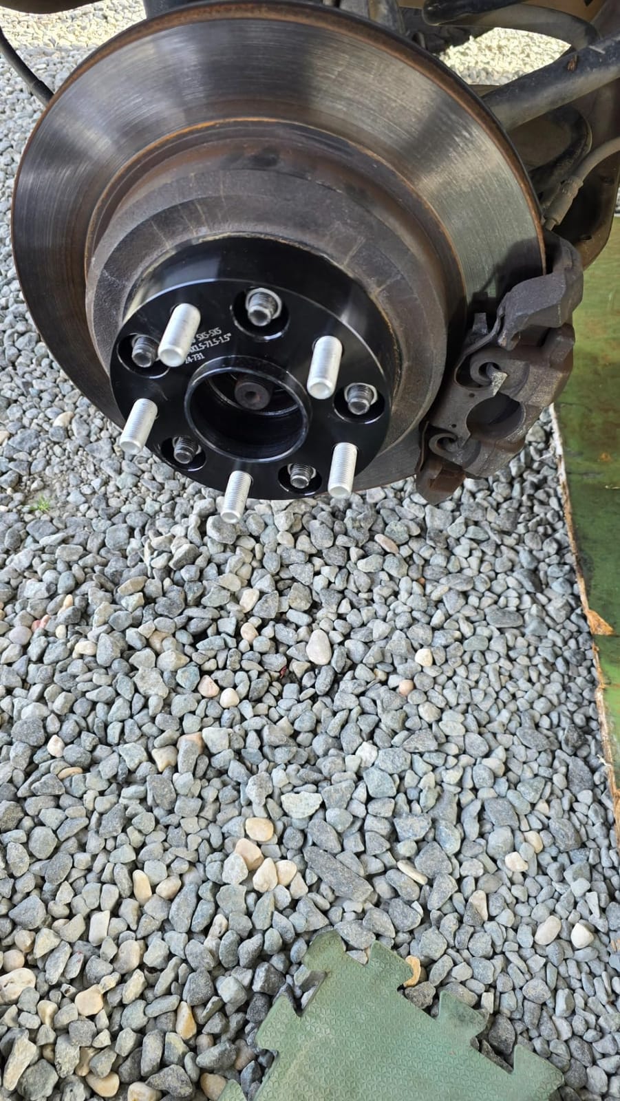 Richeer 1.5 inch 5x5 Hubcentric Wheel Spacers for 2018-2024 Wrangler JL customer photo 1