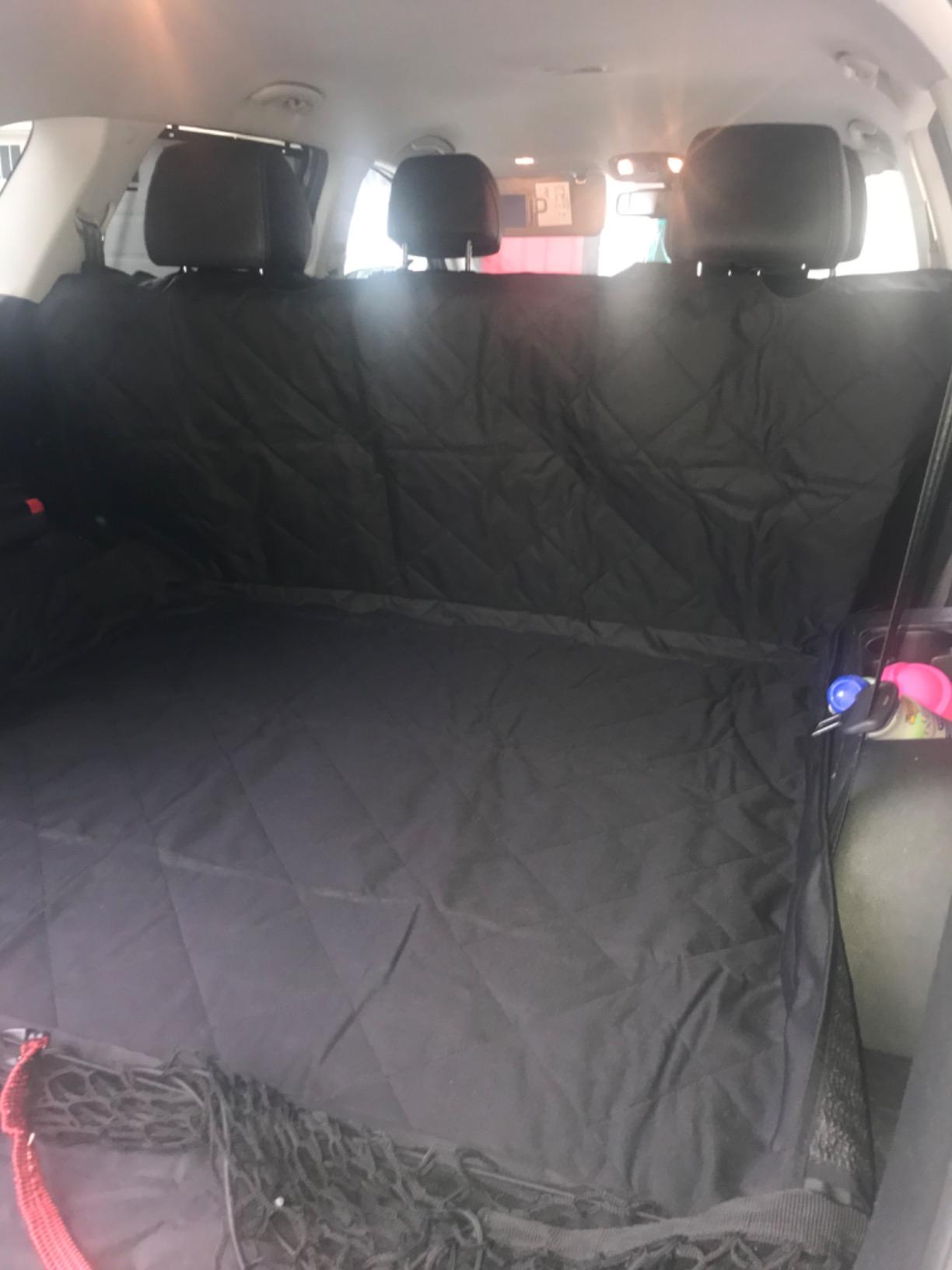 F-color SUV Cargo Liner for Dogs - Waterproof Dog Car Cover for SUV customer photo 1