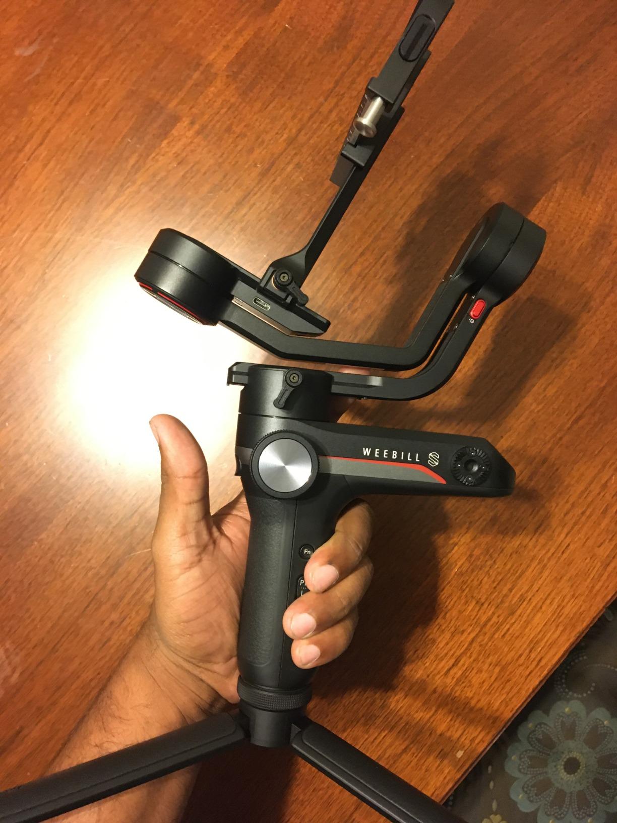 Zhiyun Weebill S [Official] 3-Axis Gimbal Stabilizer for Mirrorless and DSLR Cameras customer photo 1