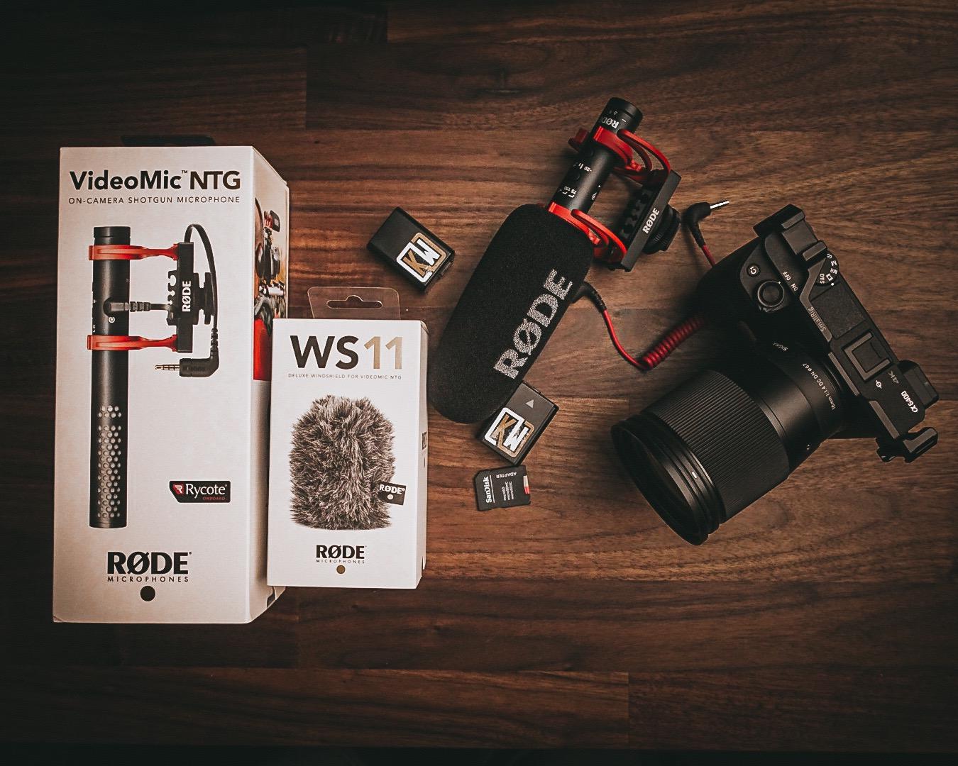 Rode VideoMic NTG Camera-mount Shotgun Microphone,Black customer photo 2