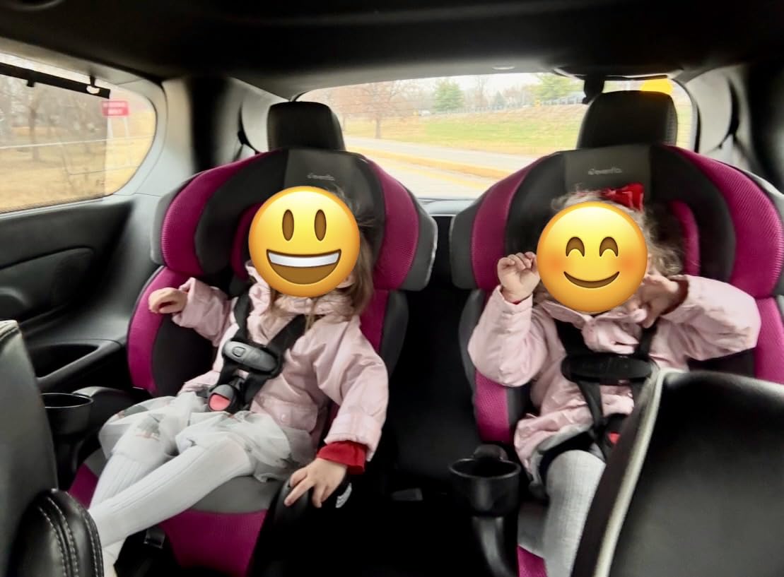 Diono Radian 3R, 3-in-1 Convertible Car Seat, Rear Facing & Forward Facing, 10 Years 1 Car Seat, Slim Fit 3 Across, Gray Slate customer photo 2
