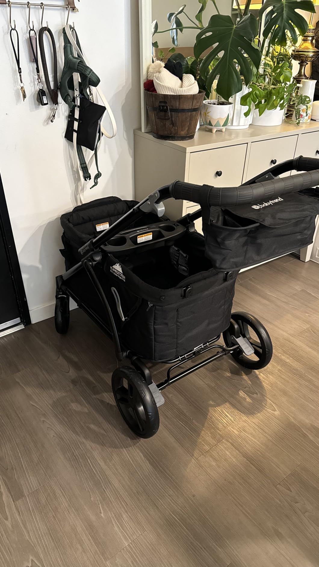 Baby Trend Expedition 2-in-1 Stroller Wagon Plus, Ultra Black customer photo 2