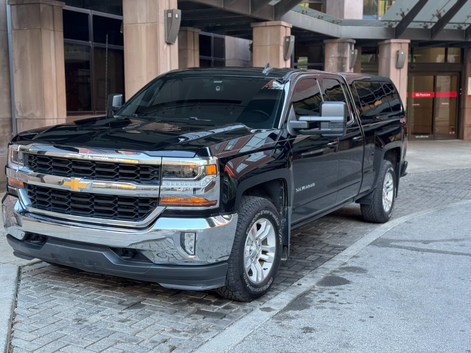 Towing Mirrors Compatible with 2014 2015 2016 2017 2018 Chevy Silverado GMC Sierra 1500 2500 HD 3500 HD with Power Glass LED Arrow Turn Signal Backup Lamp Running Light Heated Extendable Pair Set customer photo 1