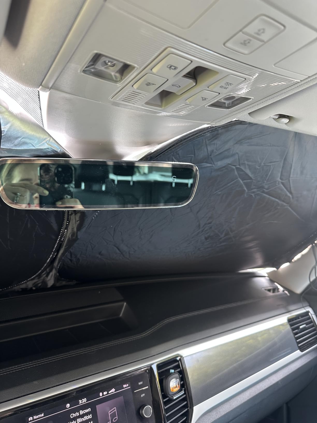 KUST Windshield Sun Shade for Toyota RAV4 2019-2022 2023 2024 2025 2026 Window Accessories Shade Sun Visor Cover Foldable Block UV Rays customer photo 2