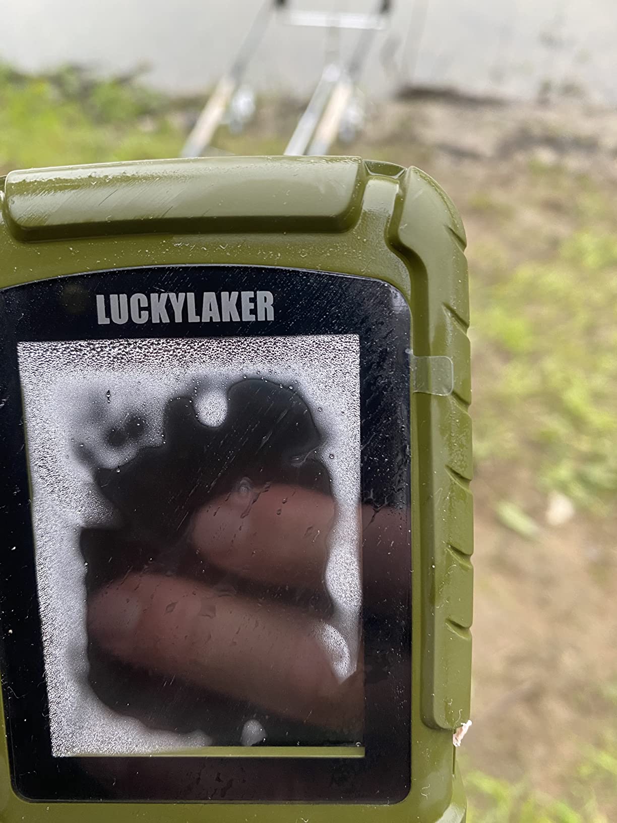 LUCKY Portable Sonar Fish Finder Boat Depth Fishing Fish Finders Waterproof Handheld Wireless Fishing Finder Kayak Transducer Depth Finders for Ice Fishing Sea customer photo 1