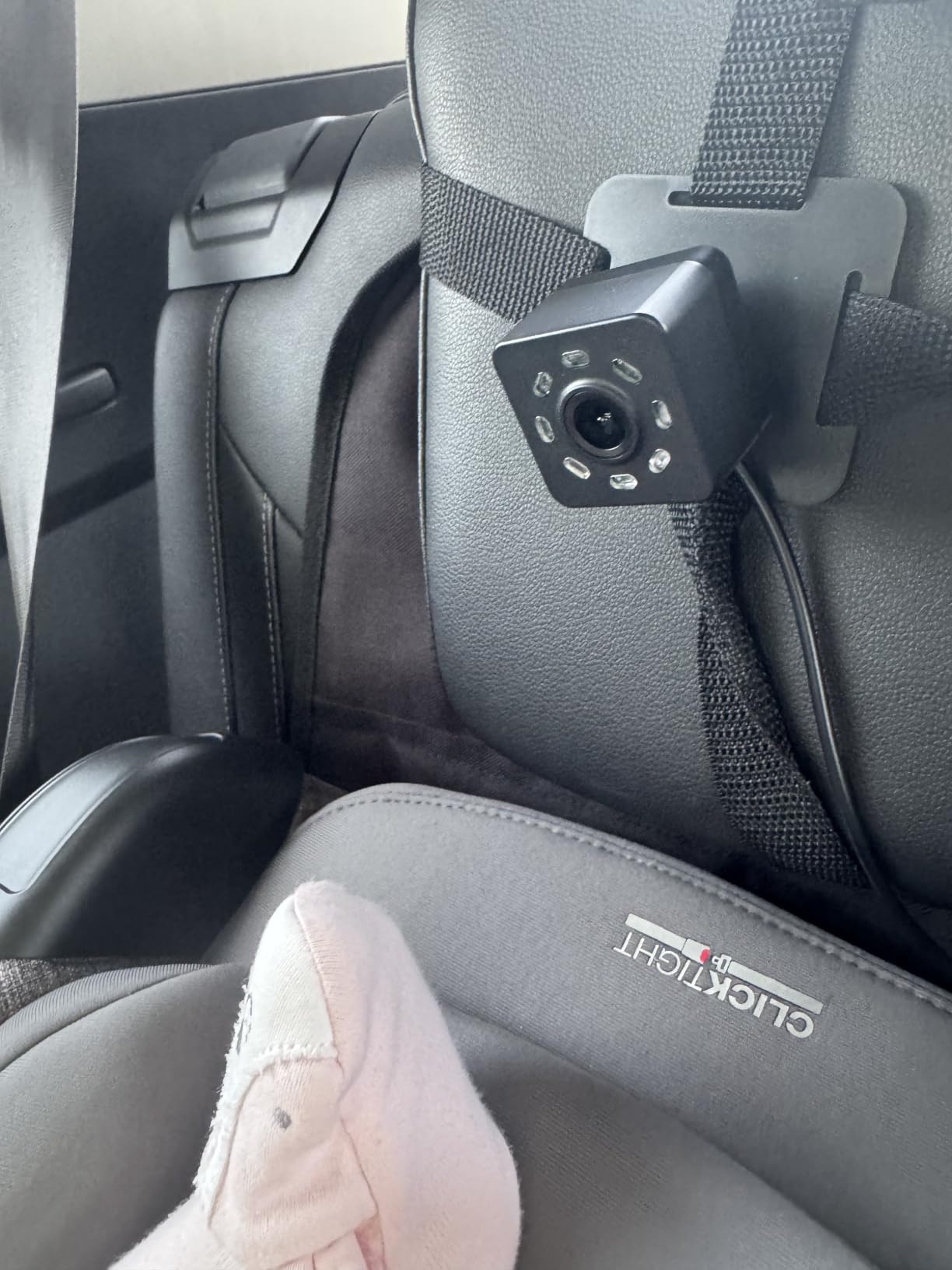 Baby Car Mirror with 4.3'' HD Night Vision Function Display, Safety Car Seat Camera with Wide Crystal Clear View, Easily Observe The Baby’s Move(Not USB) customer photo 2
