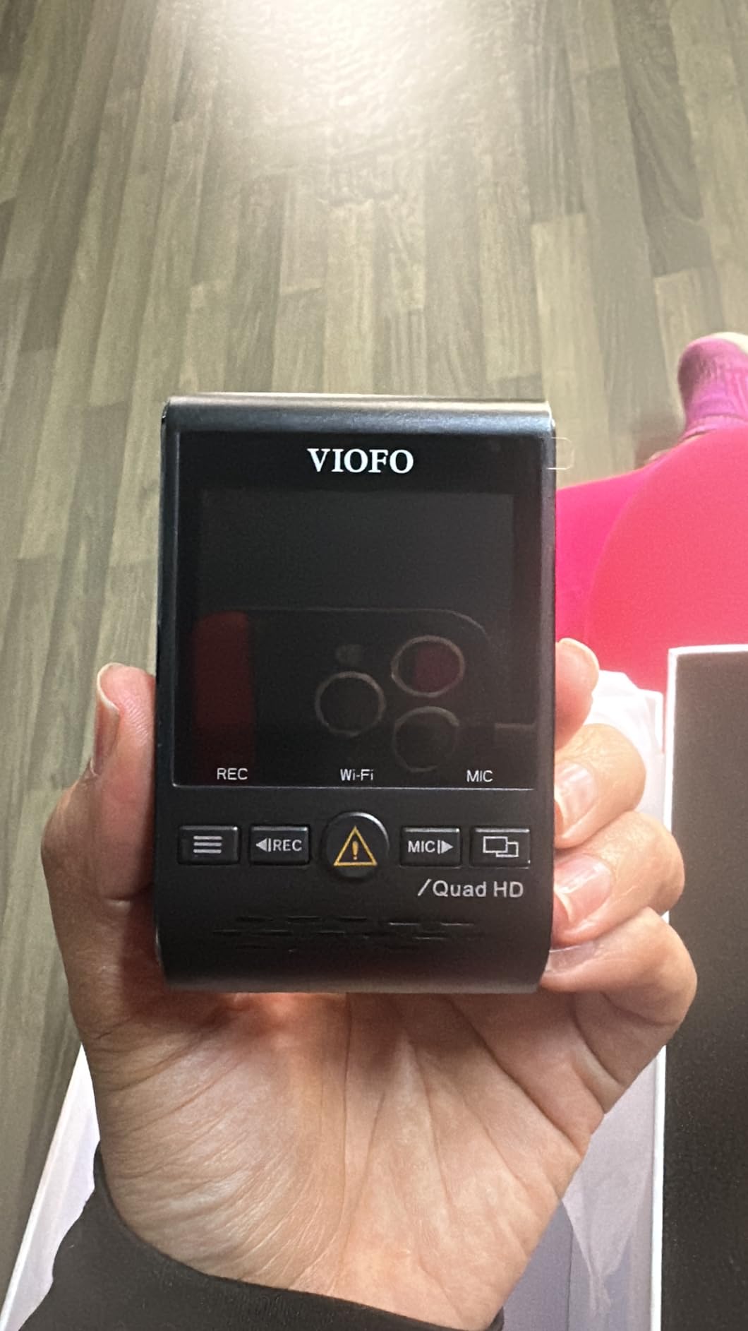VIOFO Dual Dash Cam, 2K 1440P 60fps+1080P 30fps Front and Rear Dash Camera with Wi-Fi GPS, Parking Mode, Emergency Recording, Super Capacitor, Motion Detection (A129 Plus Duo) customer photo 2