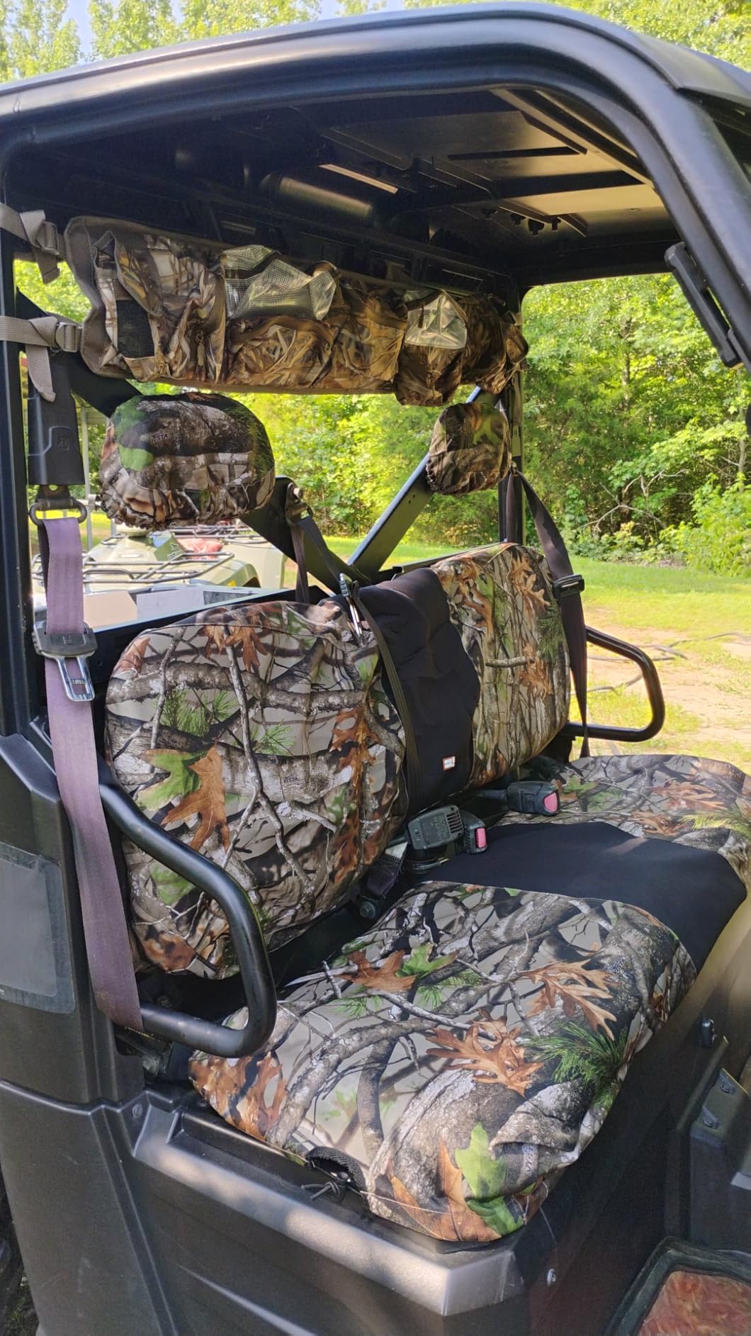 MYDAYS UTV Roll Cage Organizer Case, Cargo Rear Storage Bag Gear Bags,Tools Storage Solution for Most Full Size UTVs, Polaris, Yamaha and Kawasaki UTVs customer photo 1